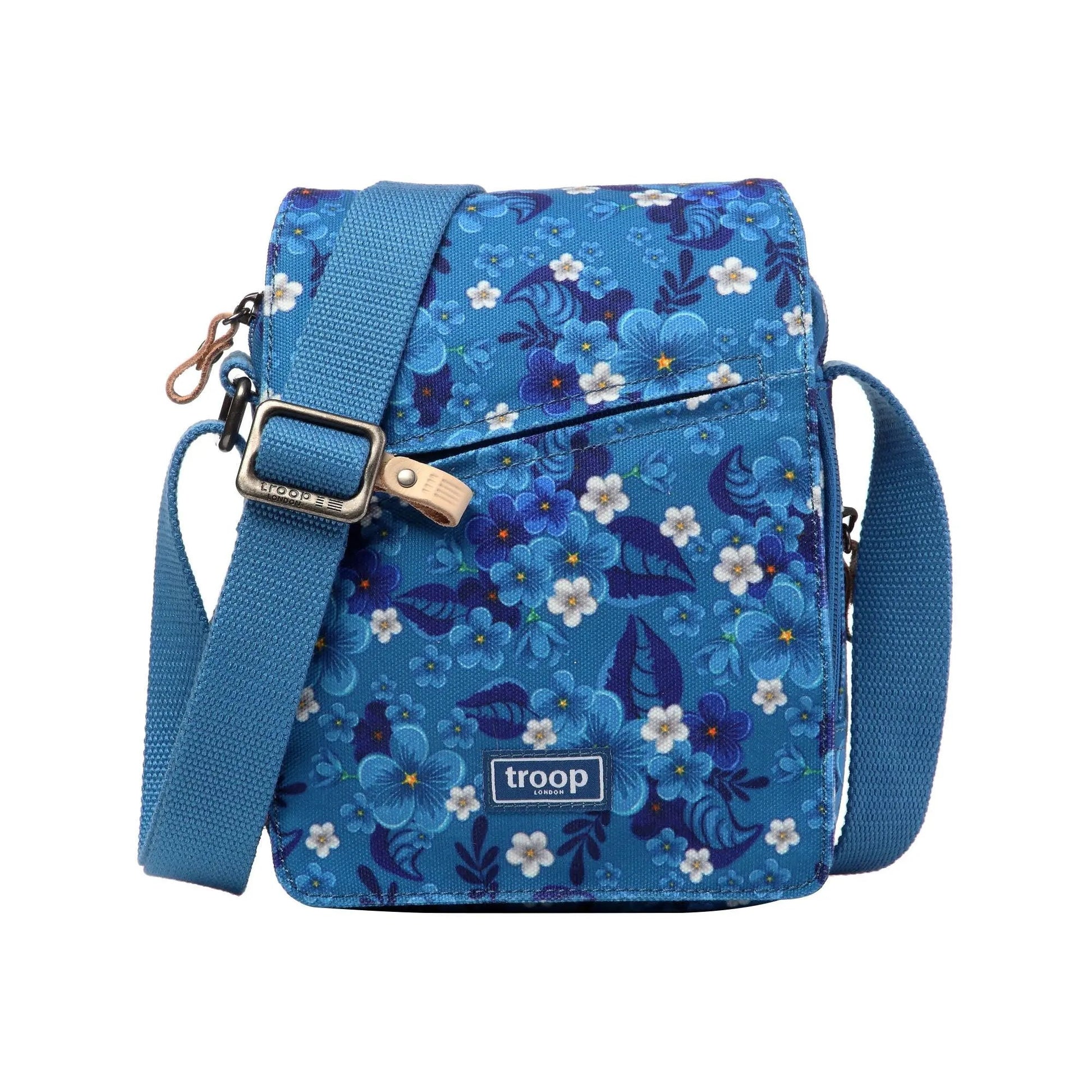 Canvas Flap Across Body Bag | TRP0239 by Troop London