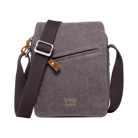 Canvas Flap Across Body Bag | TRP0239 by Troop London