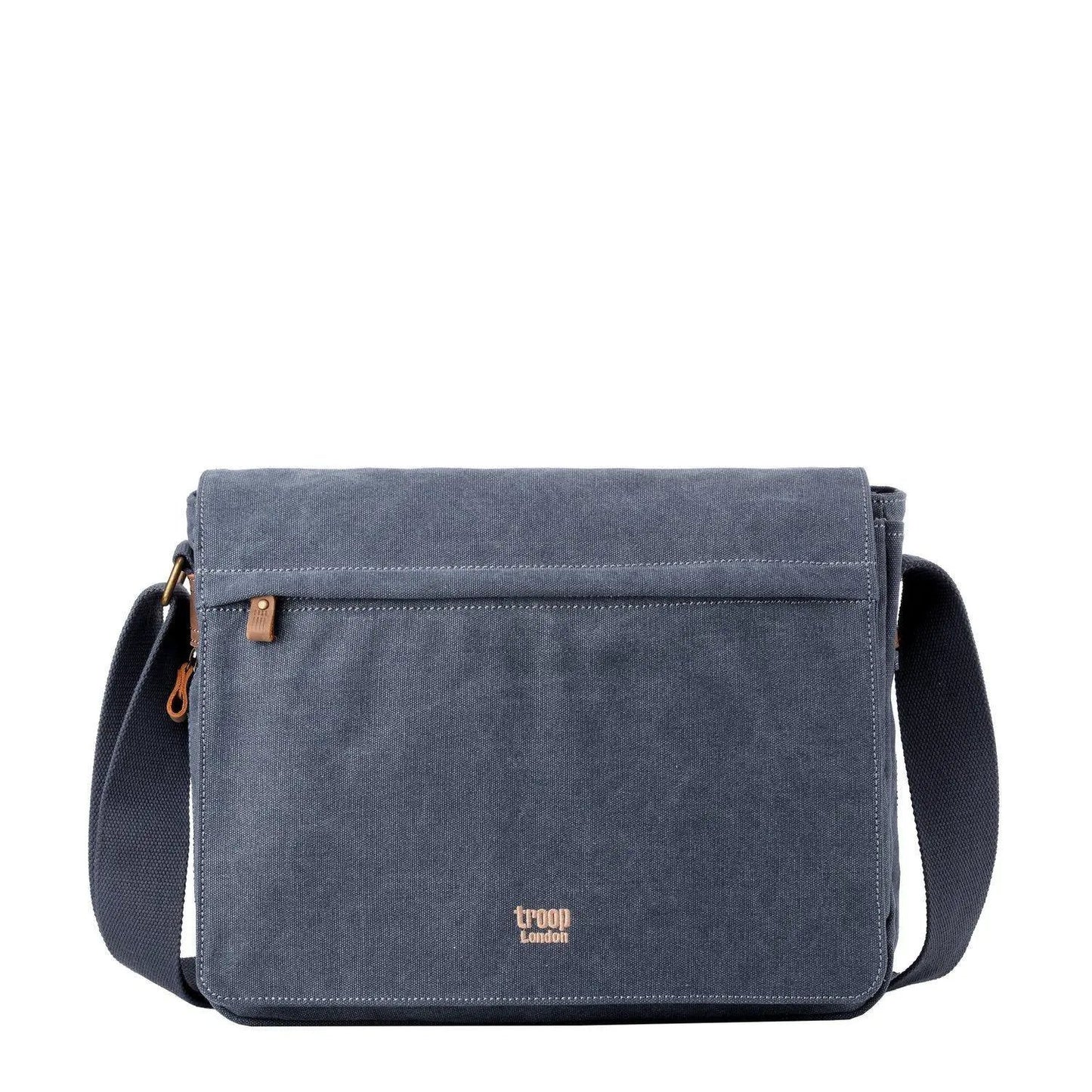 Canvas Laptop Messenger Bag 16.5 Inch | TRP0240 by Troop London