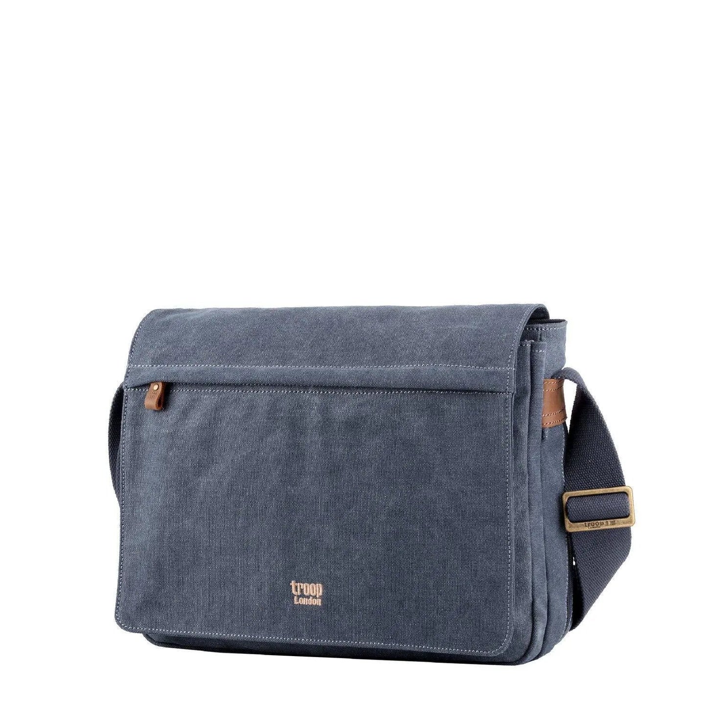 Canvas Laptop Messenger Bag 16.5 Inch | TRP0240 by Troop London