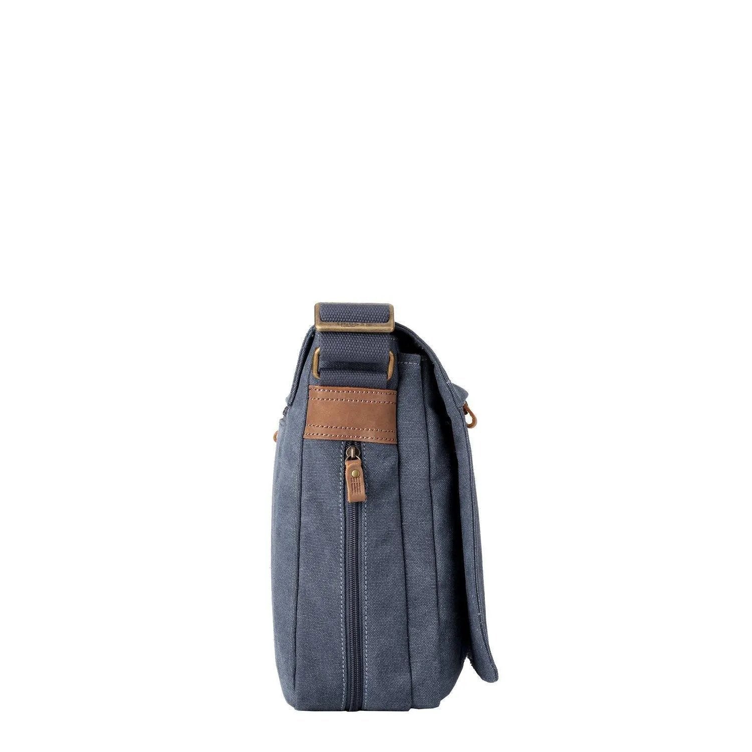 Canvas Laptop Messenger Bag 16.5 Inch | TRP0240 by Troop London