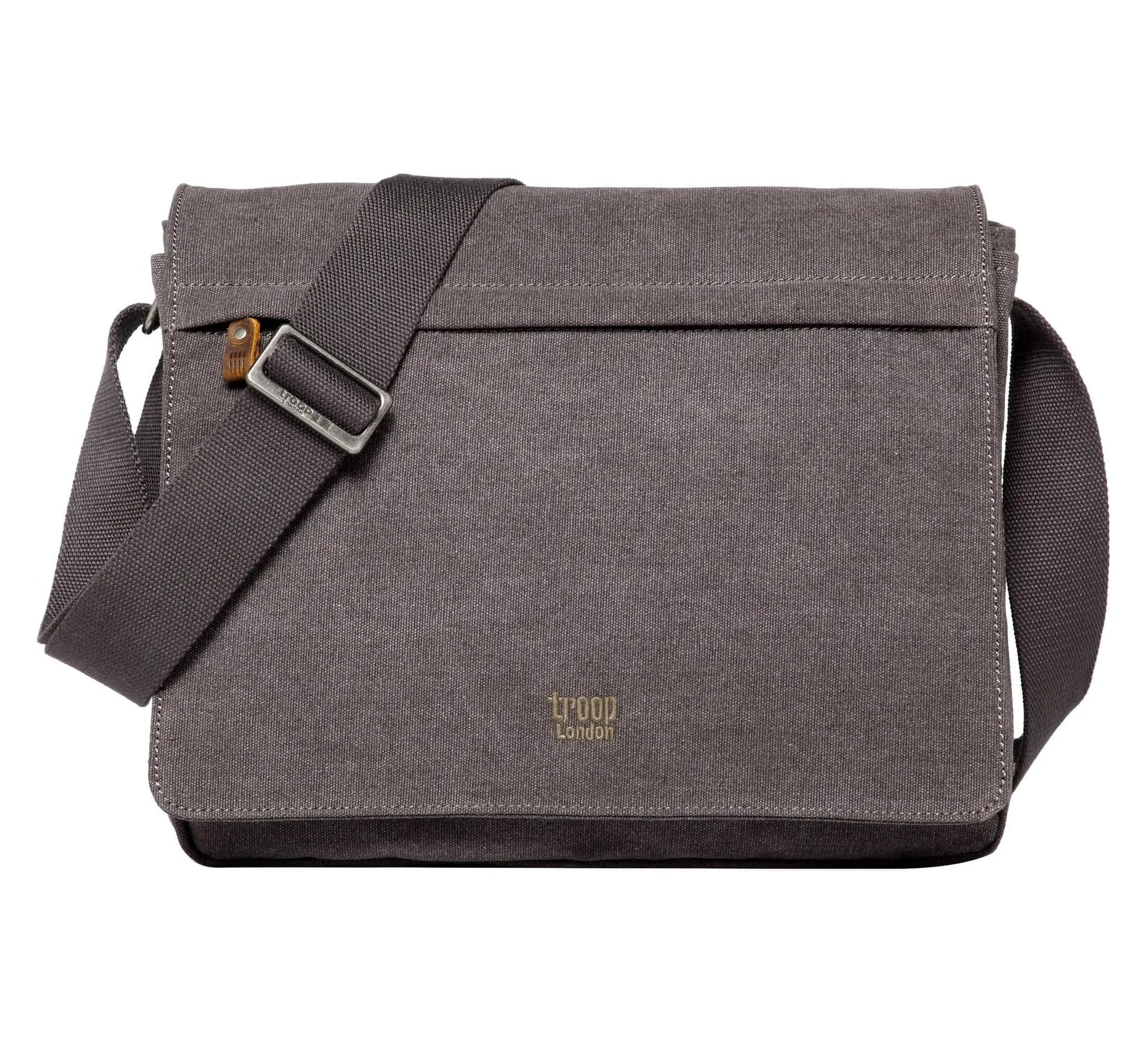 Canvas Laptop Messenger Bag 16.5 Inch | TRP0240 by Troop London