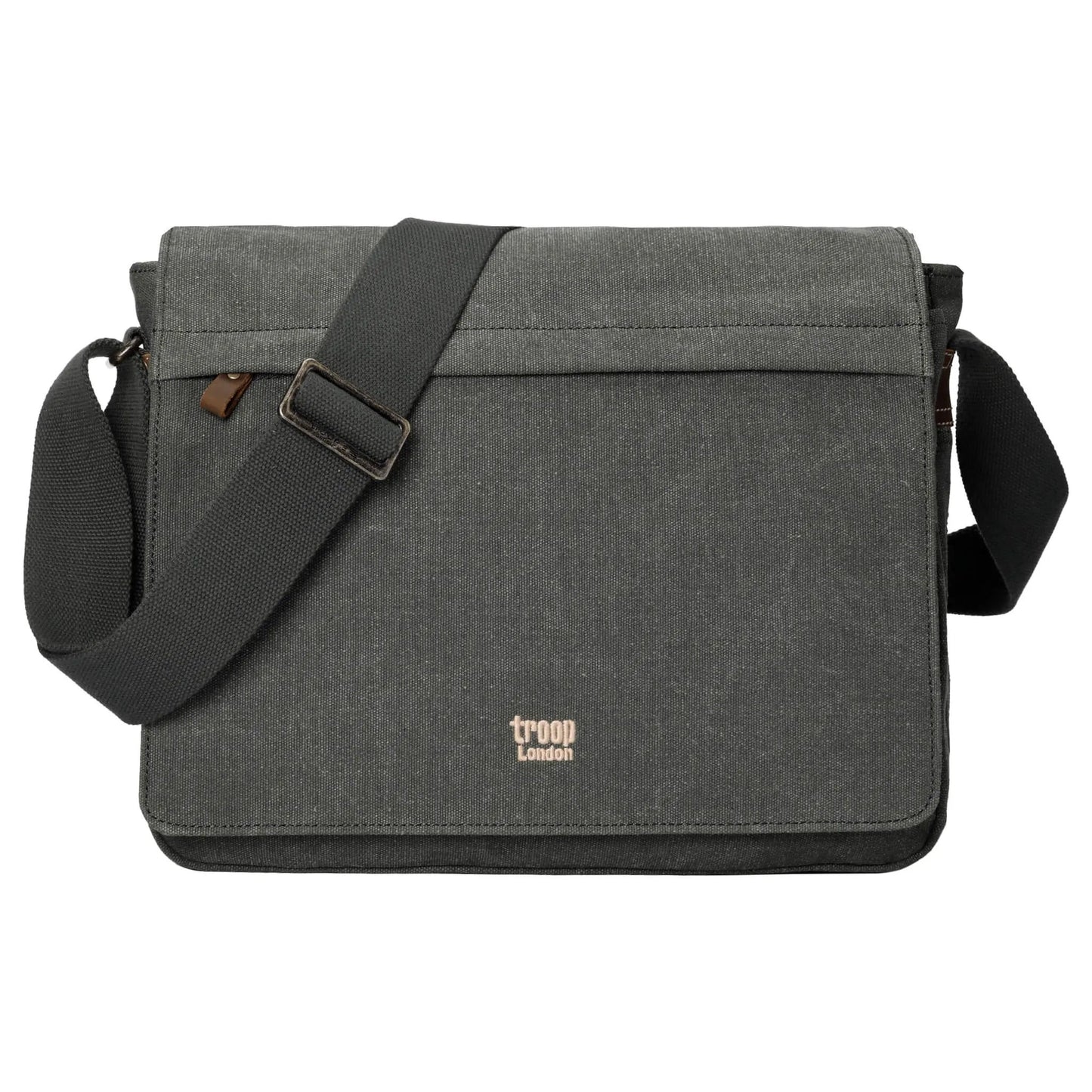 Canvas Laptop Messenger Bag 16.5 Inch | TRP0240 by Troop London