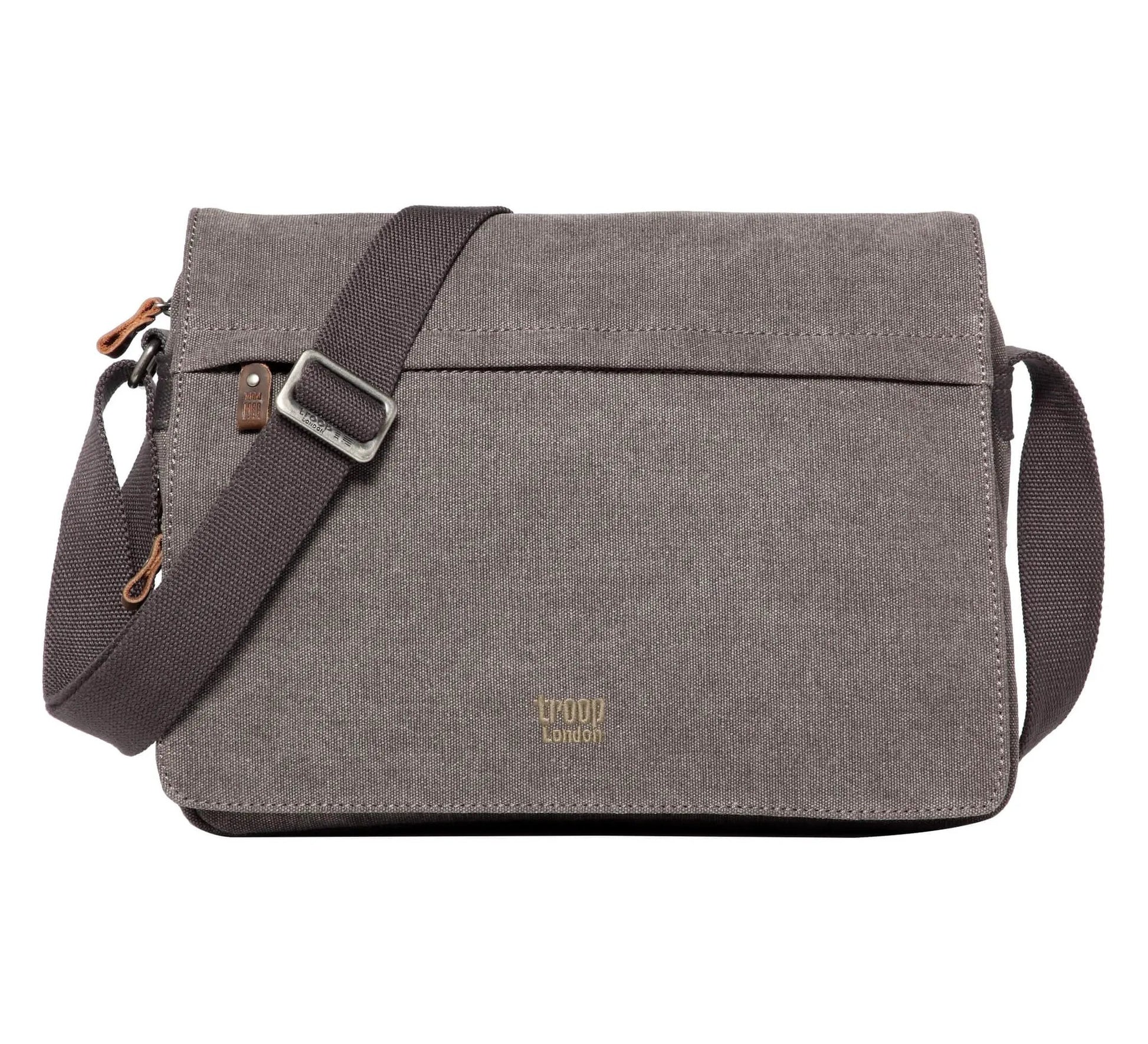 Classic Canvas Messenger Bag | TRP0241 by Troop London