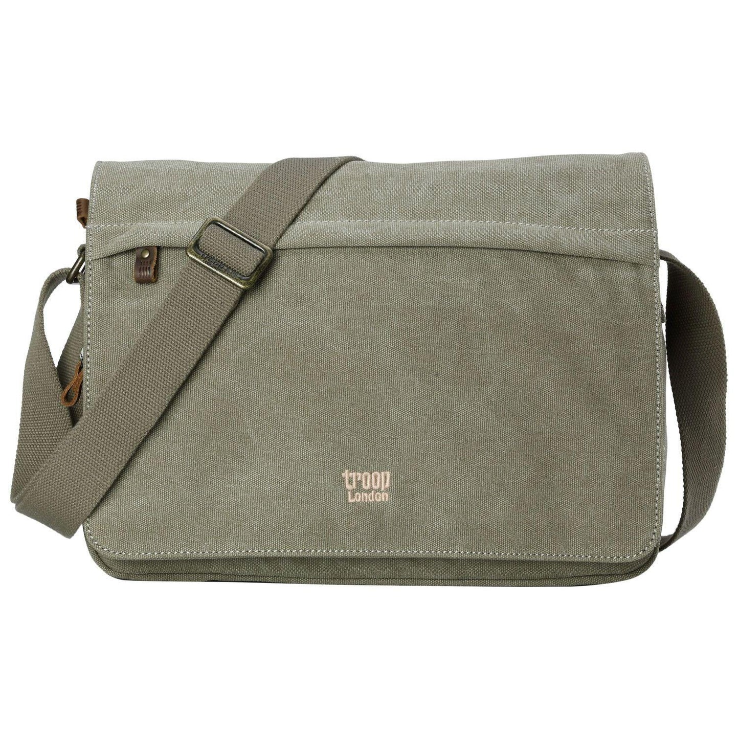 Classic Canvas Messenger Bag | TRP0241 by Troop London