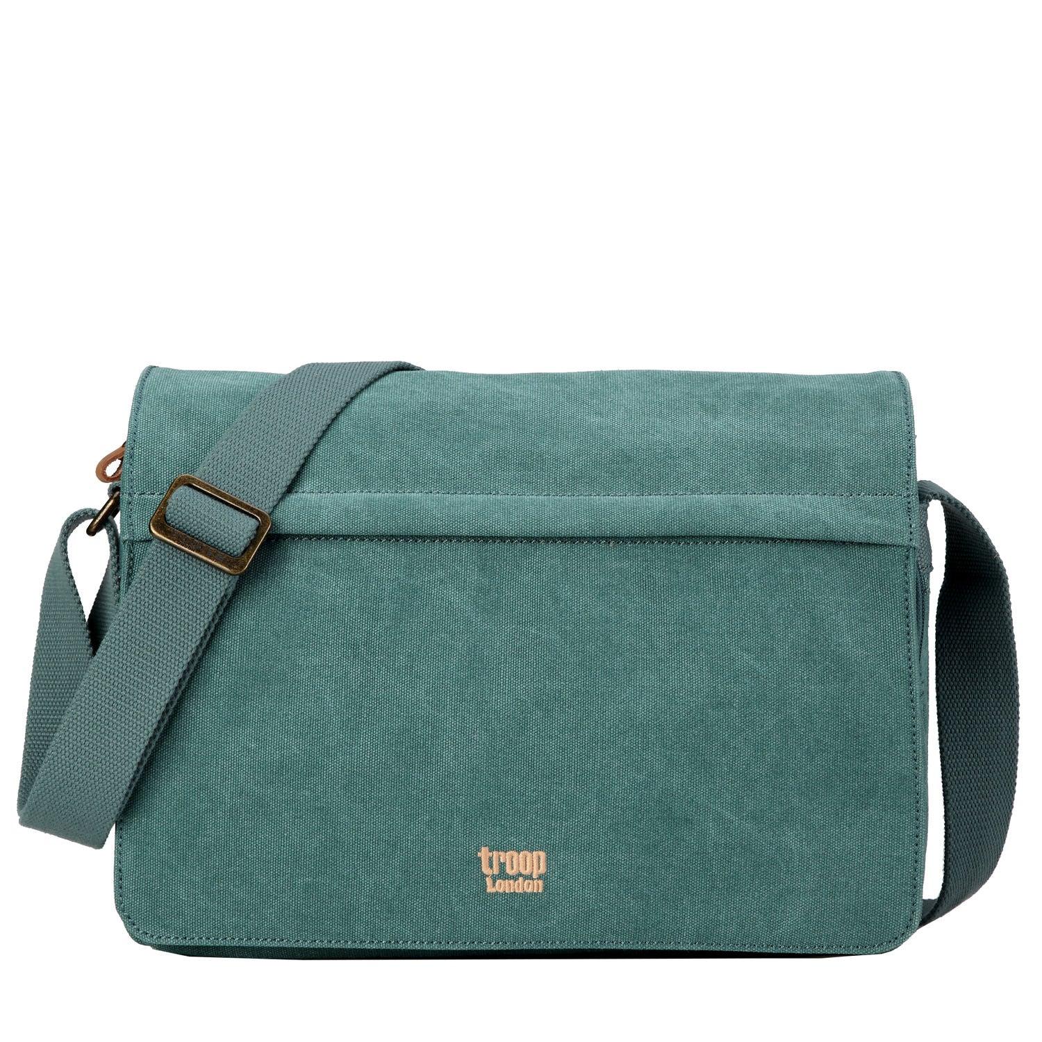 Classic Canvas Messenger Bag | TRP0241 by Troop London