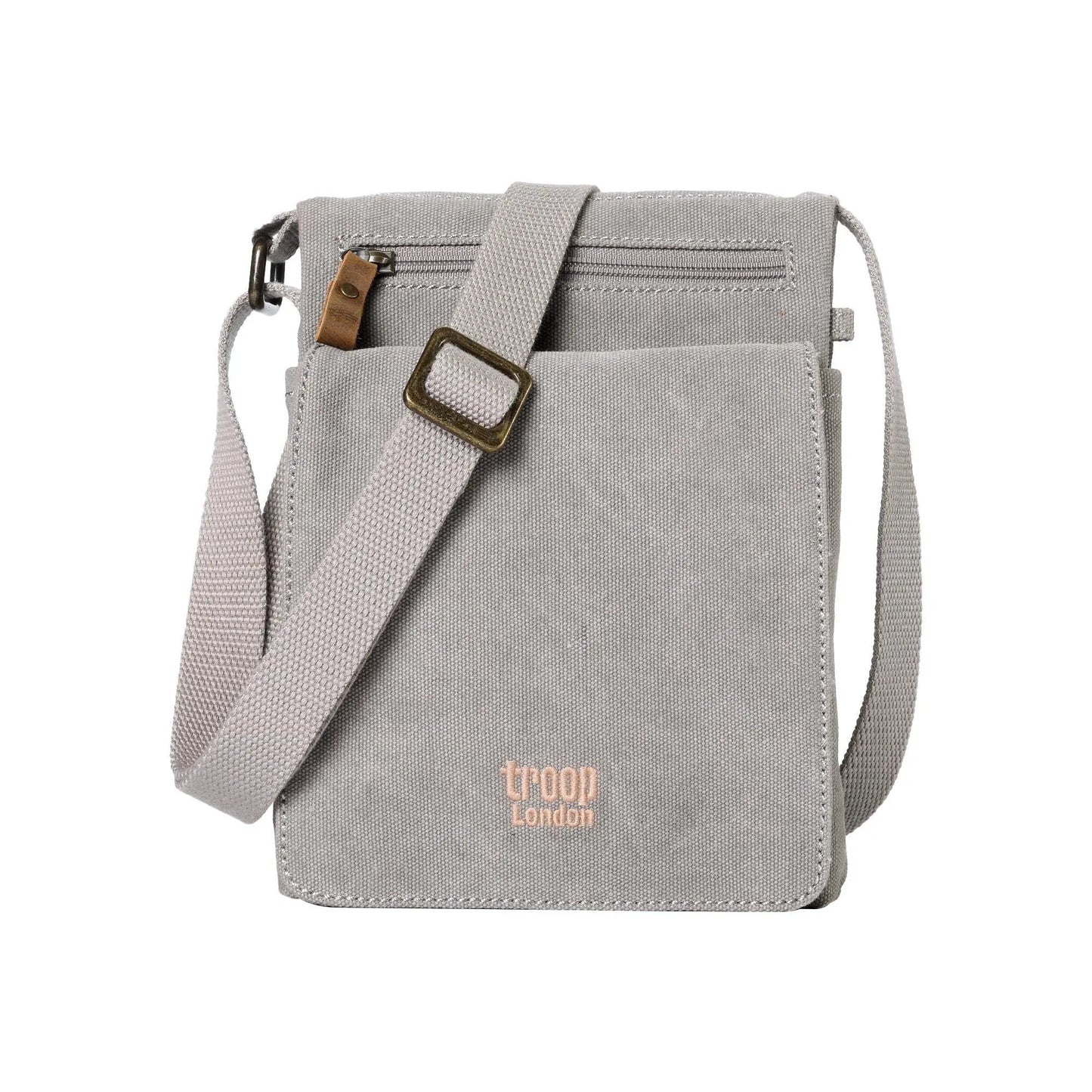 Mini Canvas Across Body Bag with Organiser | TRP0243 by Troop London