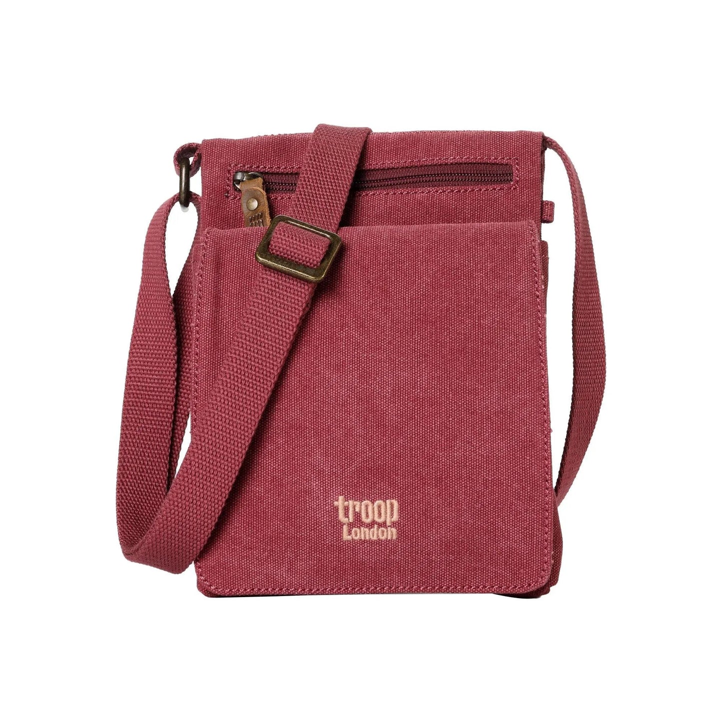 Mini Canvas Across Body Bag with Organiser | TRP0243 by Troop London