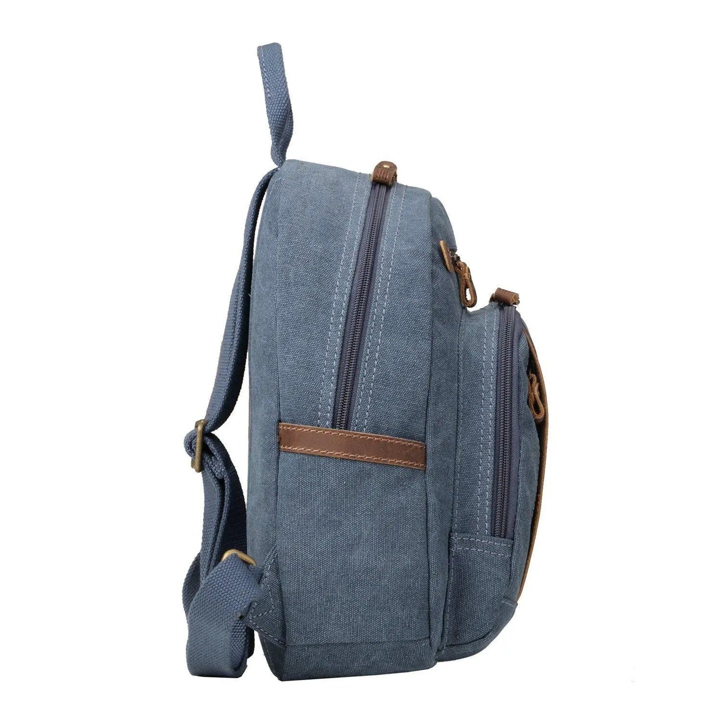 Small Canvas Backpack with Tablet Sleeve | TRP0255 by Troop London