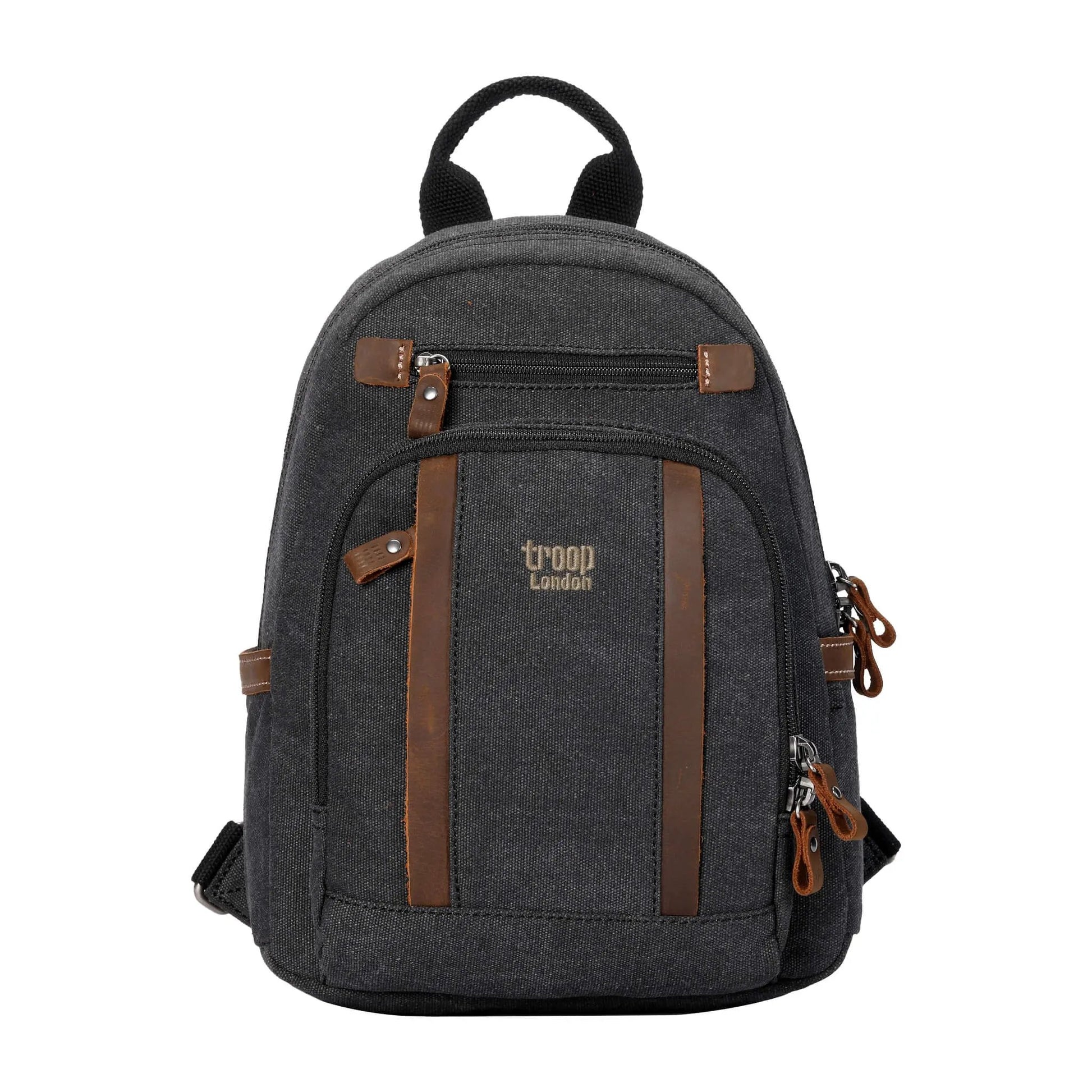 Small Canvas Backpack with Tablet Sleeve | TRP0255 by Troop London