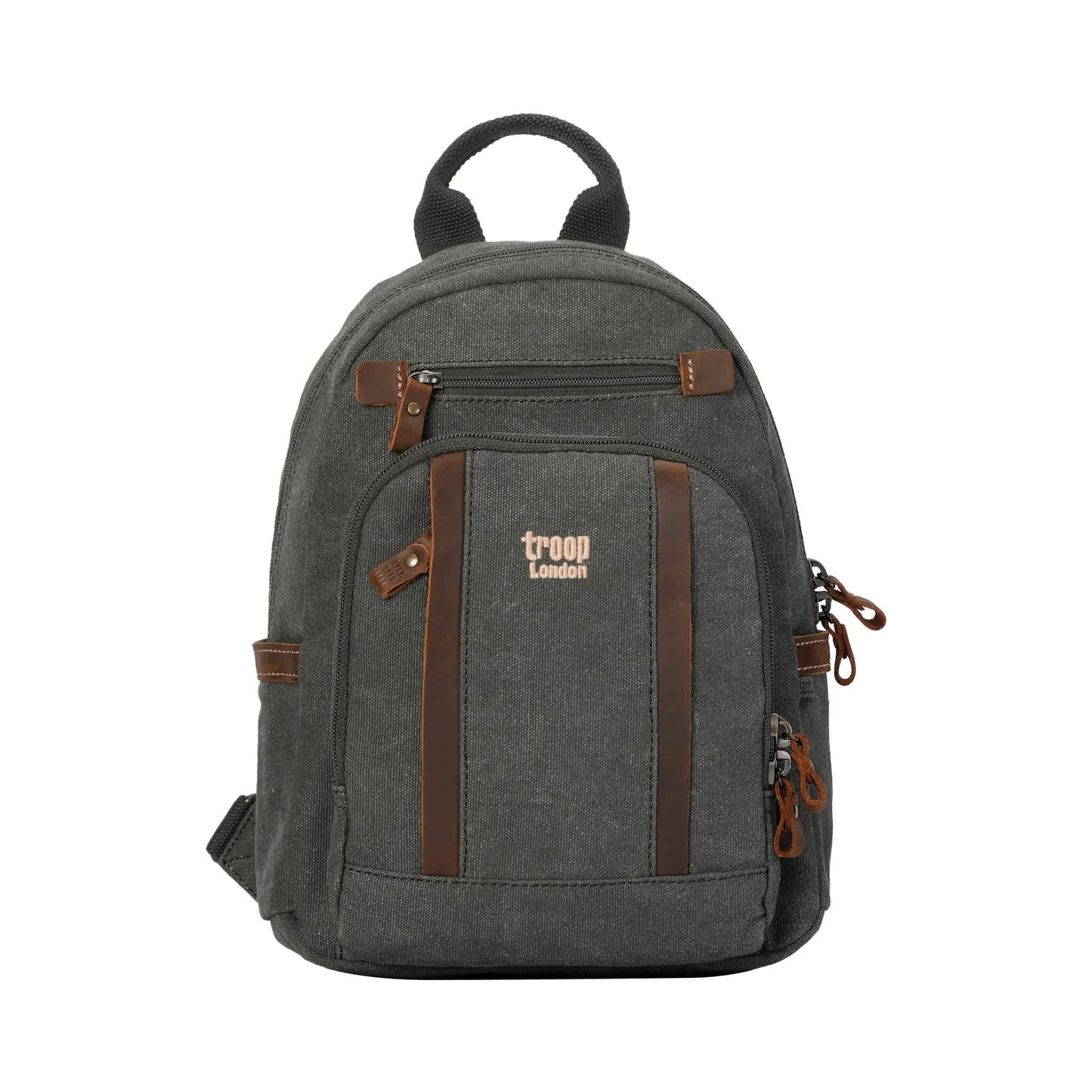 Small Canvas Backpack with Tablet Sleeve | TRP0255 by Troop London
