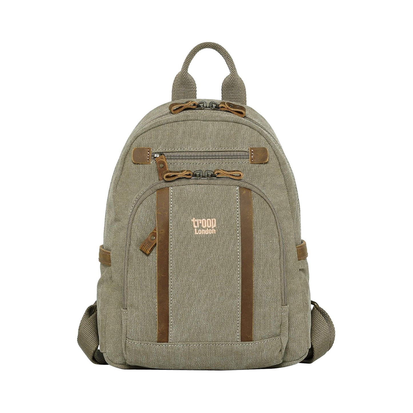 Small Canvas Backpack with Tablet Sleeve | TRP0255 by Troop London