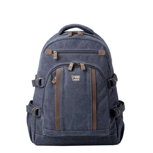 Large Canvas Laptop Backpack 15.5 Inch | TRP0257 by Troop London