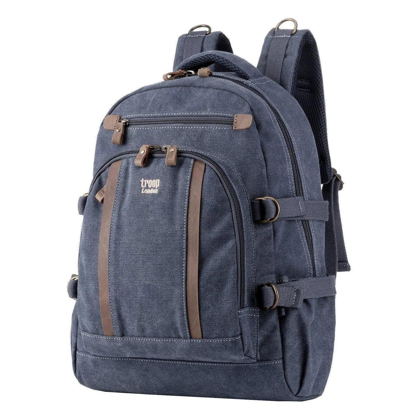 Large Canvas Laptop Backpack 15.5 Inch | TRP0257 by Troop London