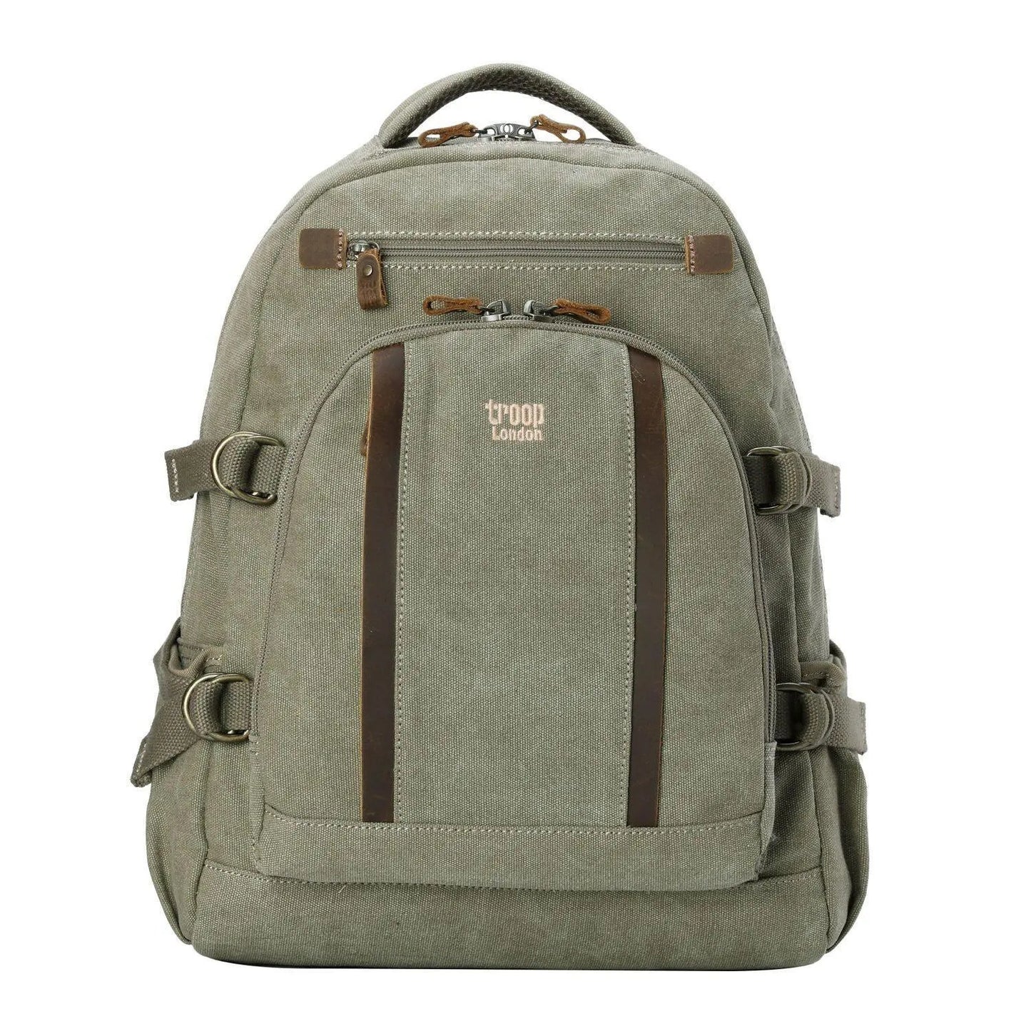 Large Canvas Laptop Backpack 15.5 Inch | TRP0257 by Troop London