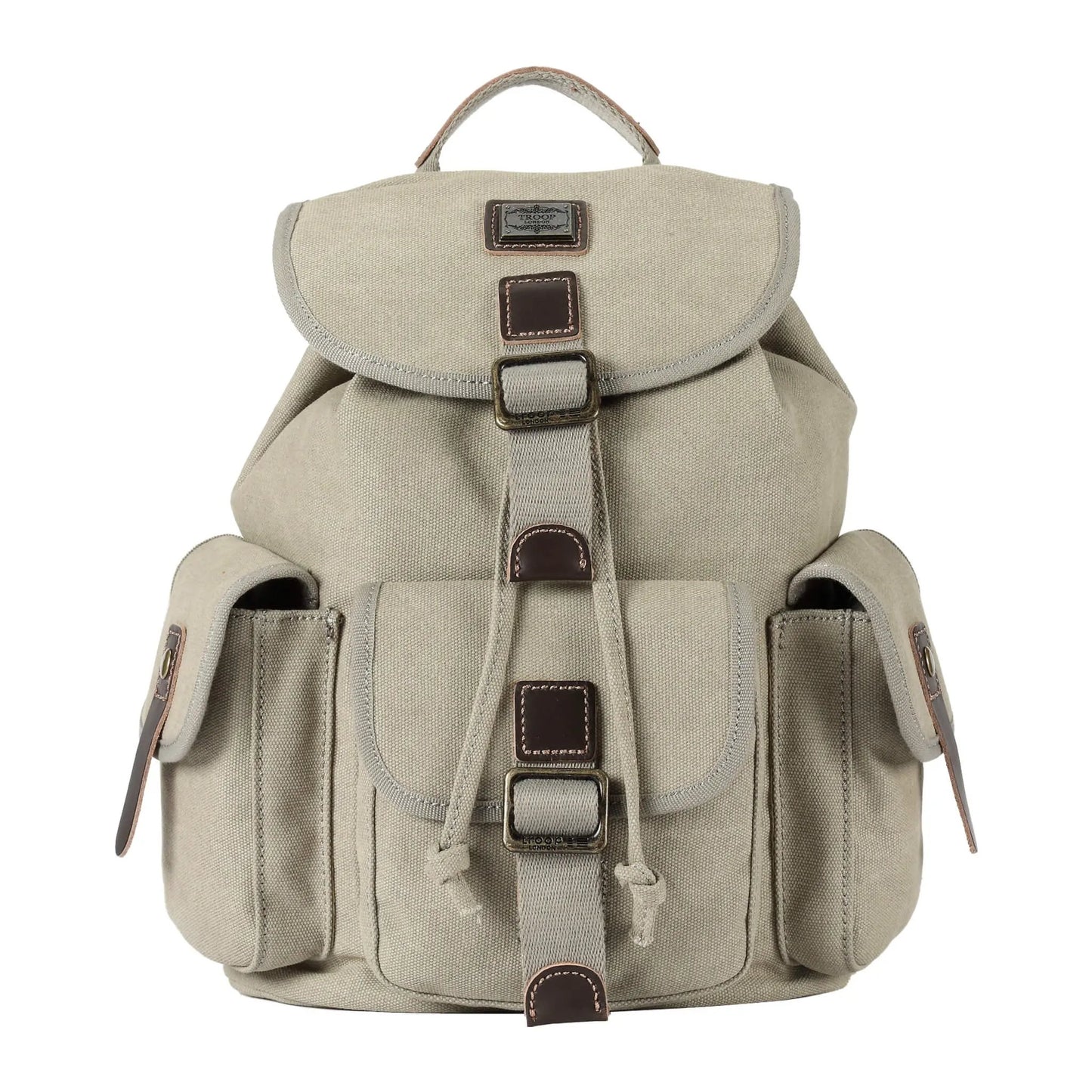 Classic Canvas Drawstring Backpack | TRP0269 by Troop London
