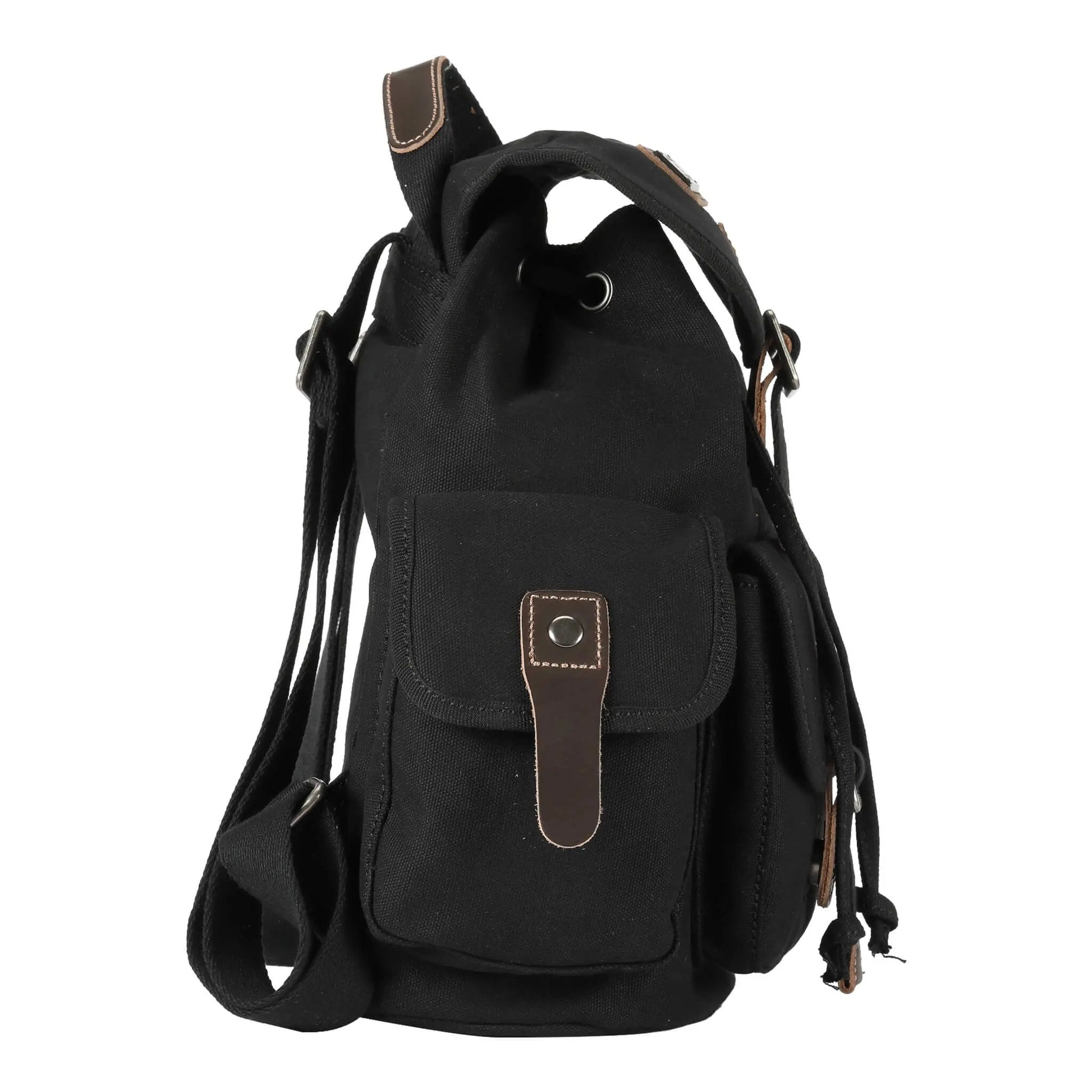 Classic Canvas Drawstring Backpack | TRP0269 by Troop London