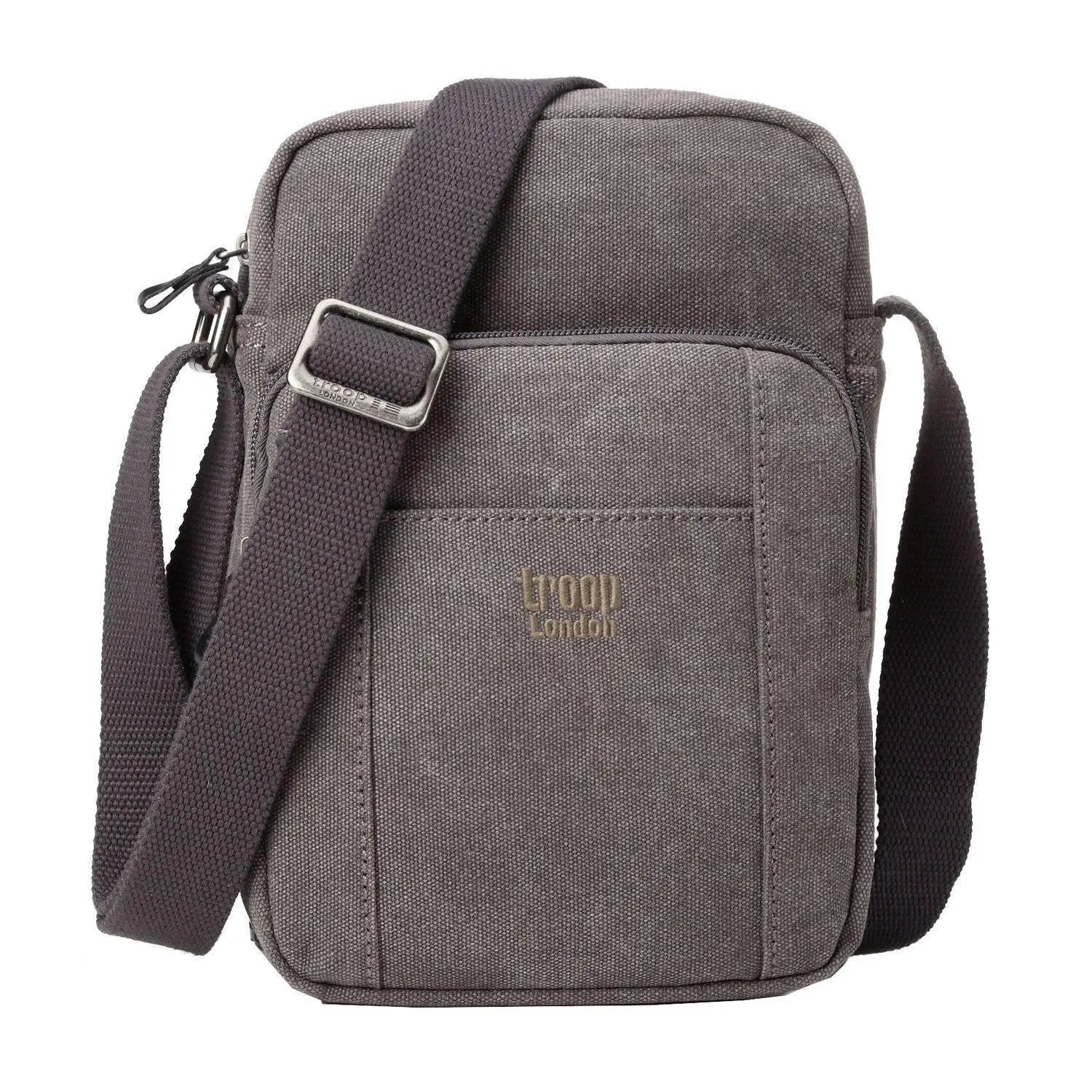 Vertical Canvas Across Body Bag | TRP0370 by Troop London