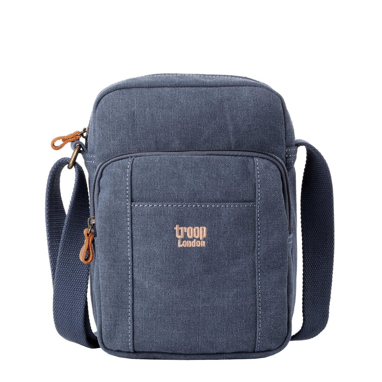 Vertical Canvas Across Body Bag | TRP0370 by Troop London