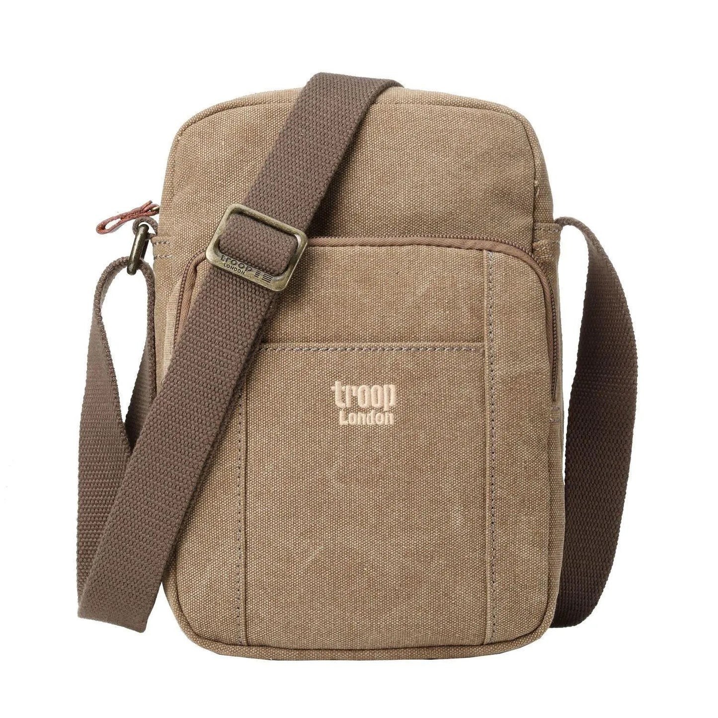 Vertical Canvas Across Body Bag | TRP0370 by Troop London