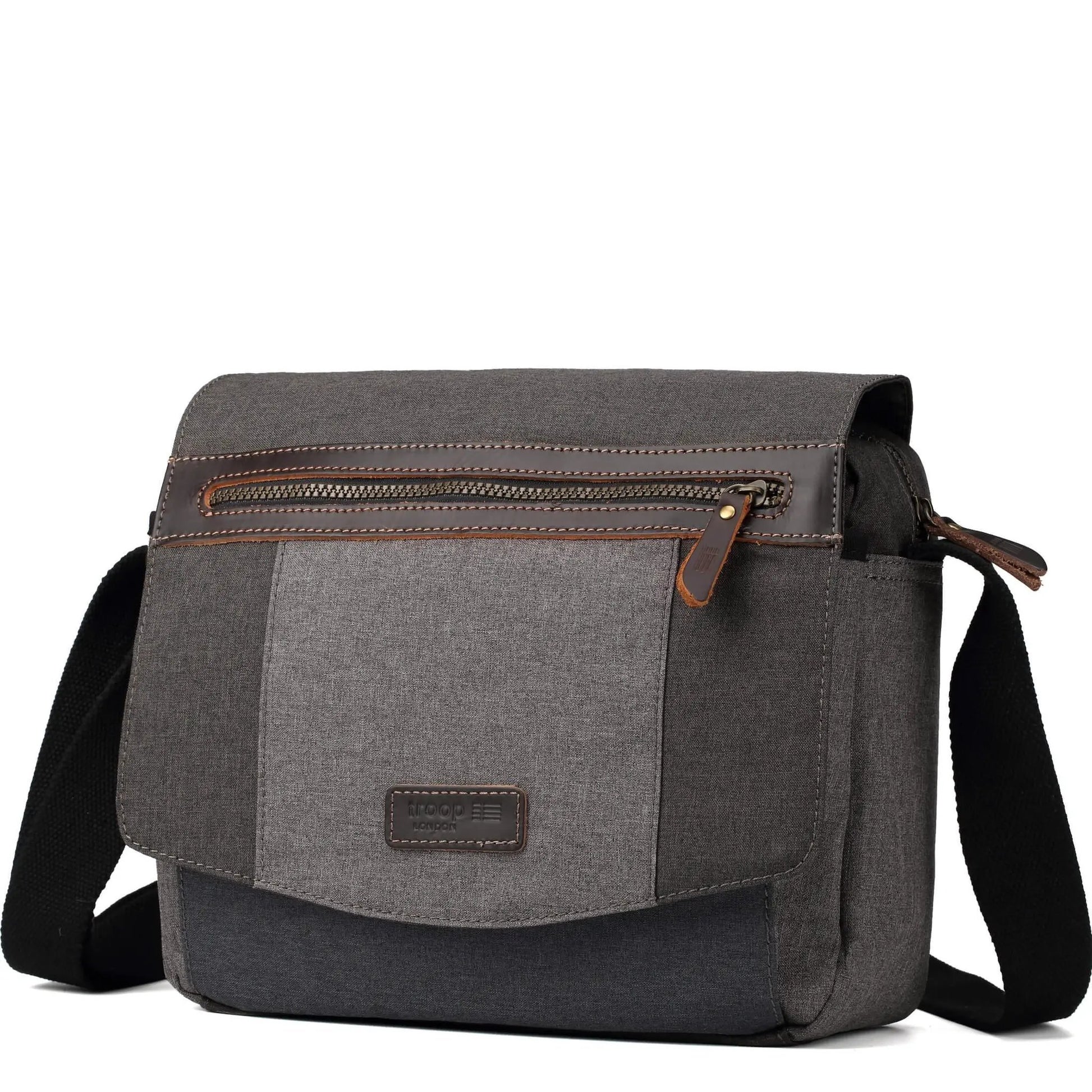 Urban Canvas Messenger Bag | TRP0387 by Troop London