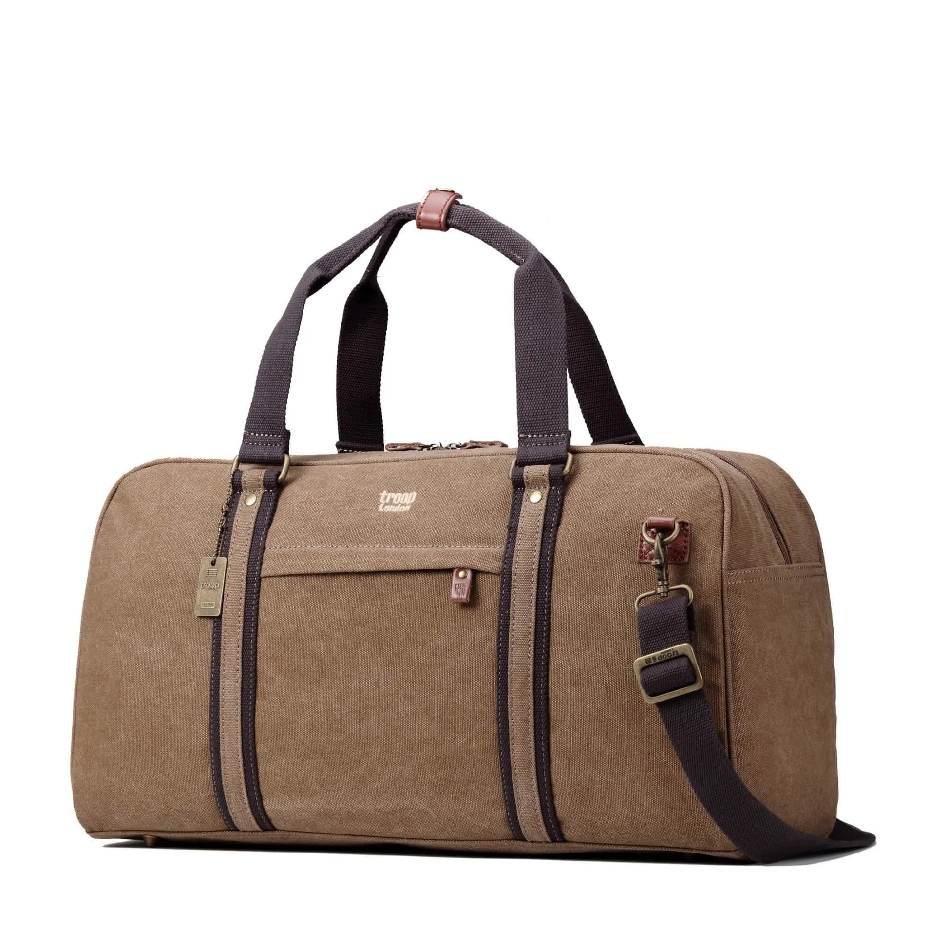 Canvas Travel Duffel Bag | TRP0389 by Troop London