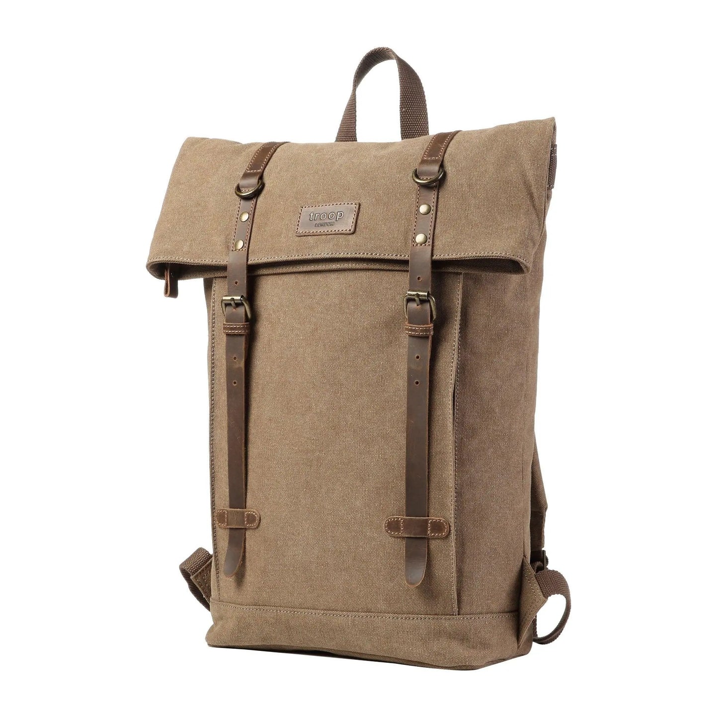 Heritage Waxed Canvas Laptop Backpack | TRP0425 by Troop London