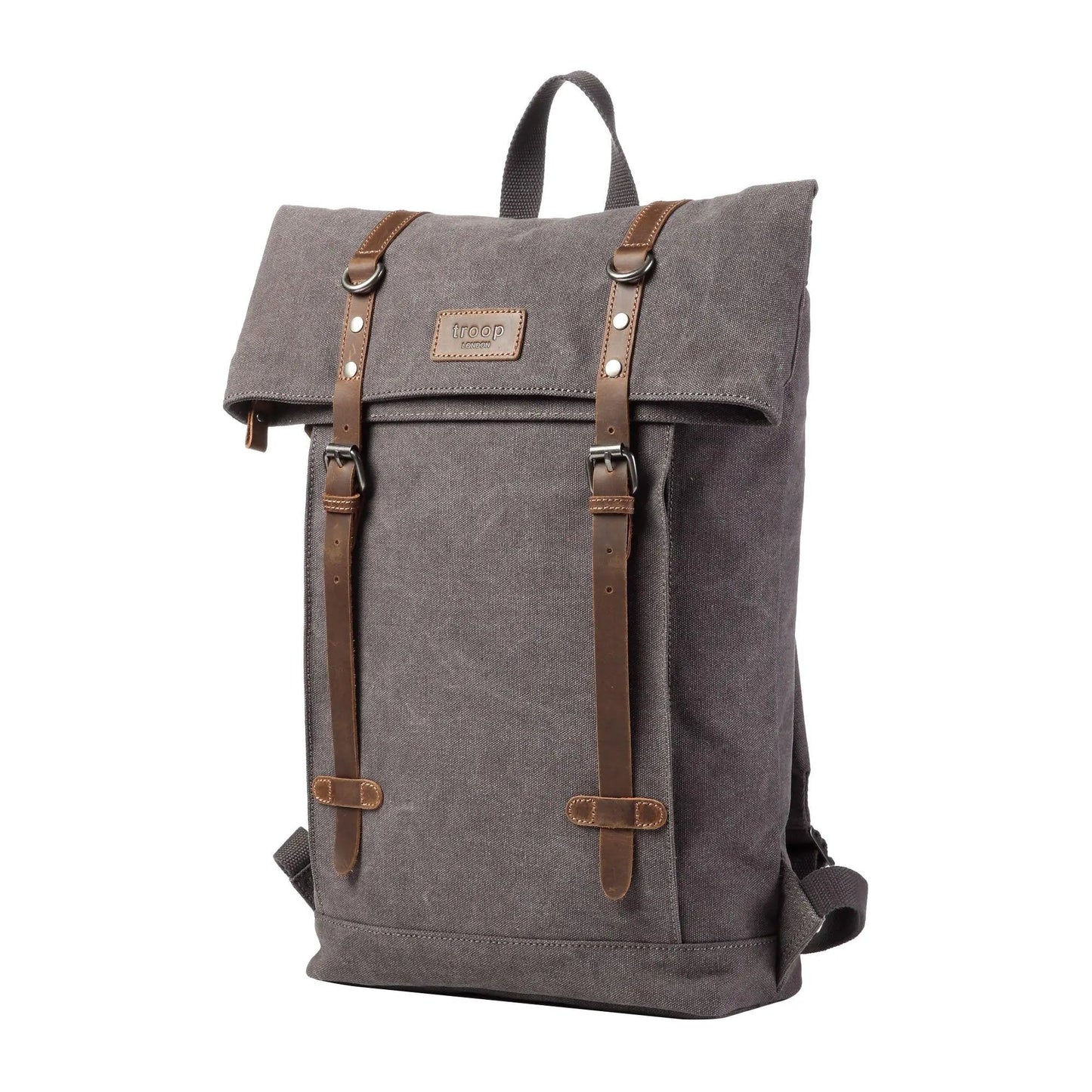 Heritage Waxed Canvas Laptop Backpack | TRP0425 by Troop London