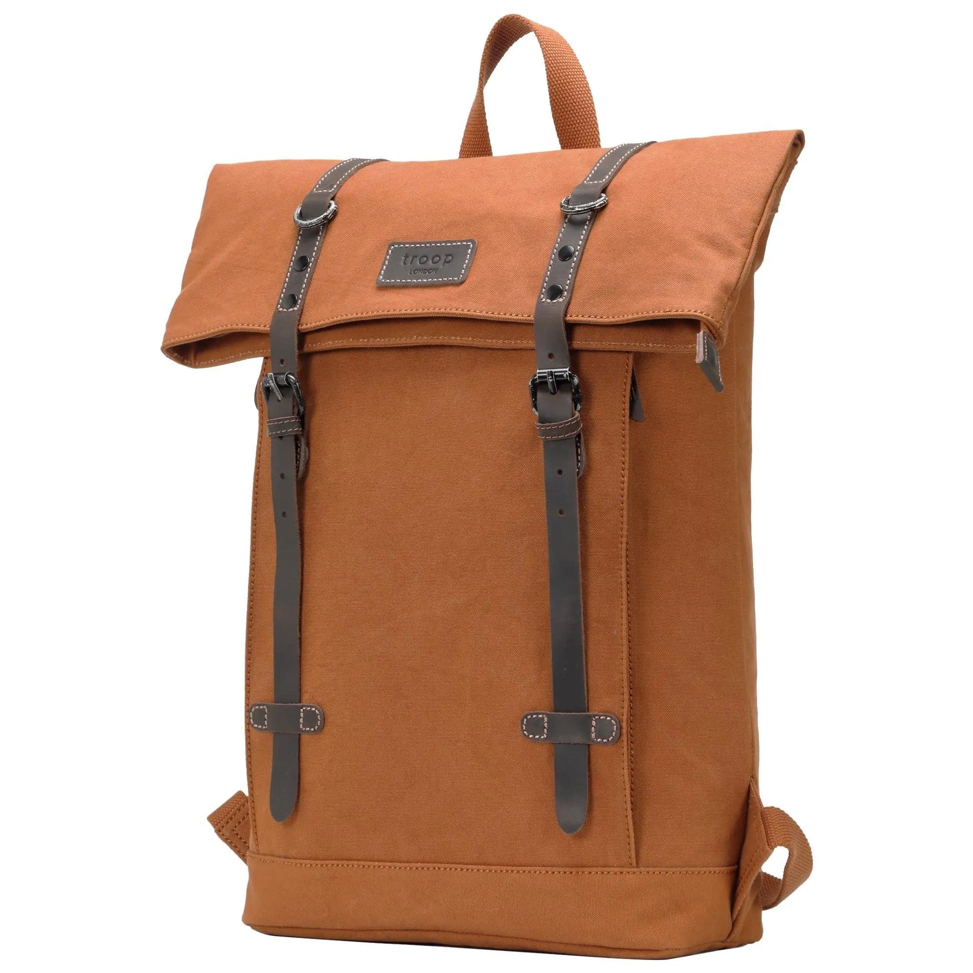 Heritage Waxed Canvas Laptop Backpack | TRP0425 by Troop London