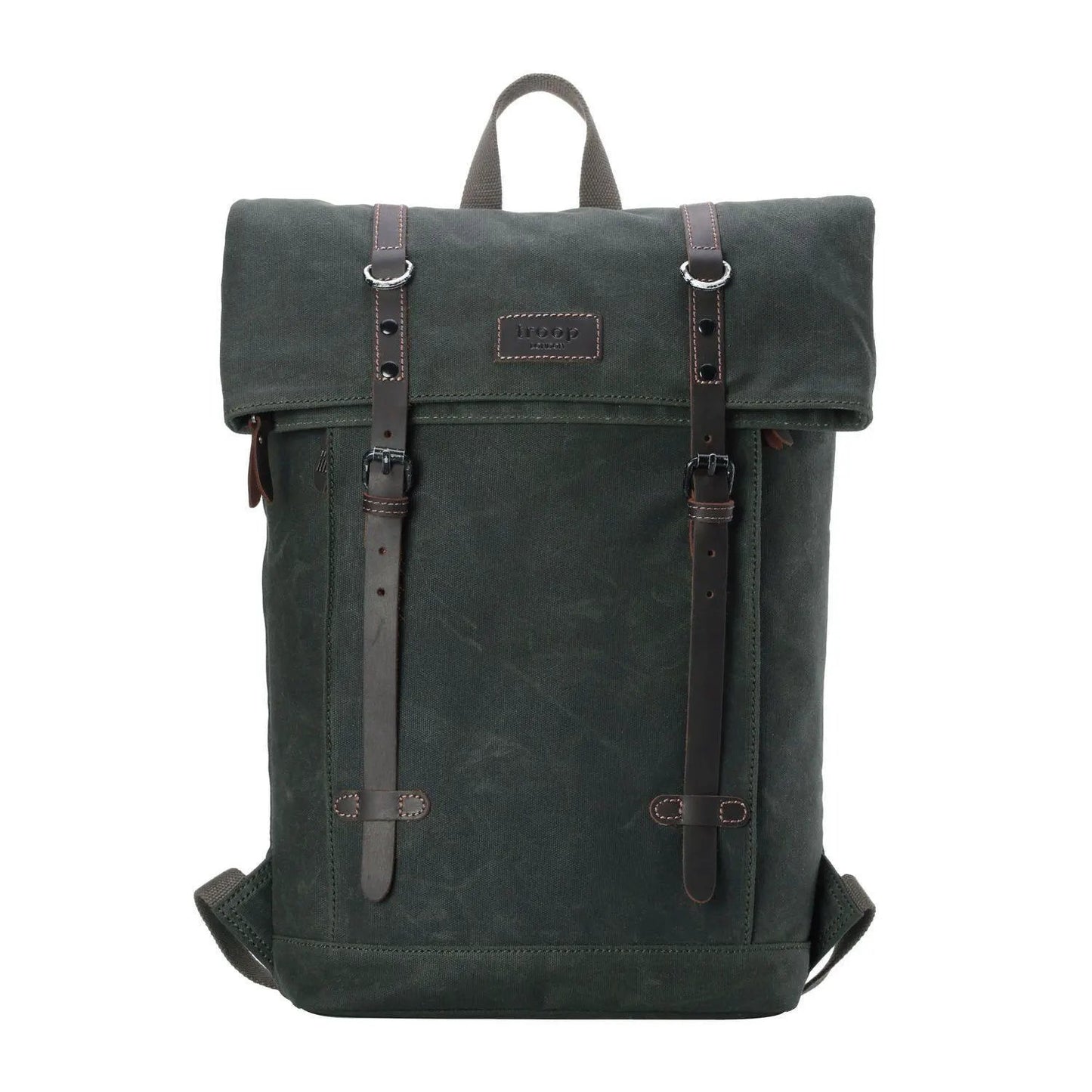 Heritage Waxed Canvas Laptop Backpack | TRP0425 by Troop London