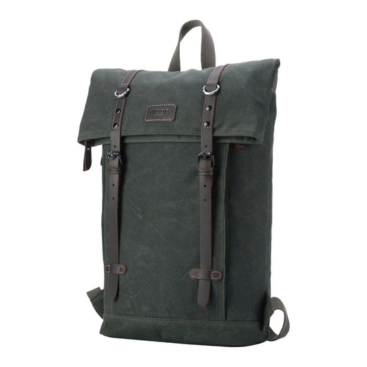 Heritage Waxed Canvas Laptop Backpack | TRP0425 by Troop London