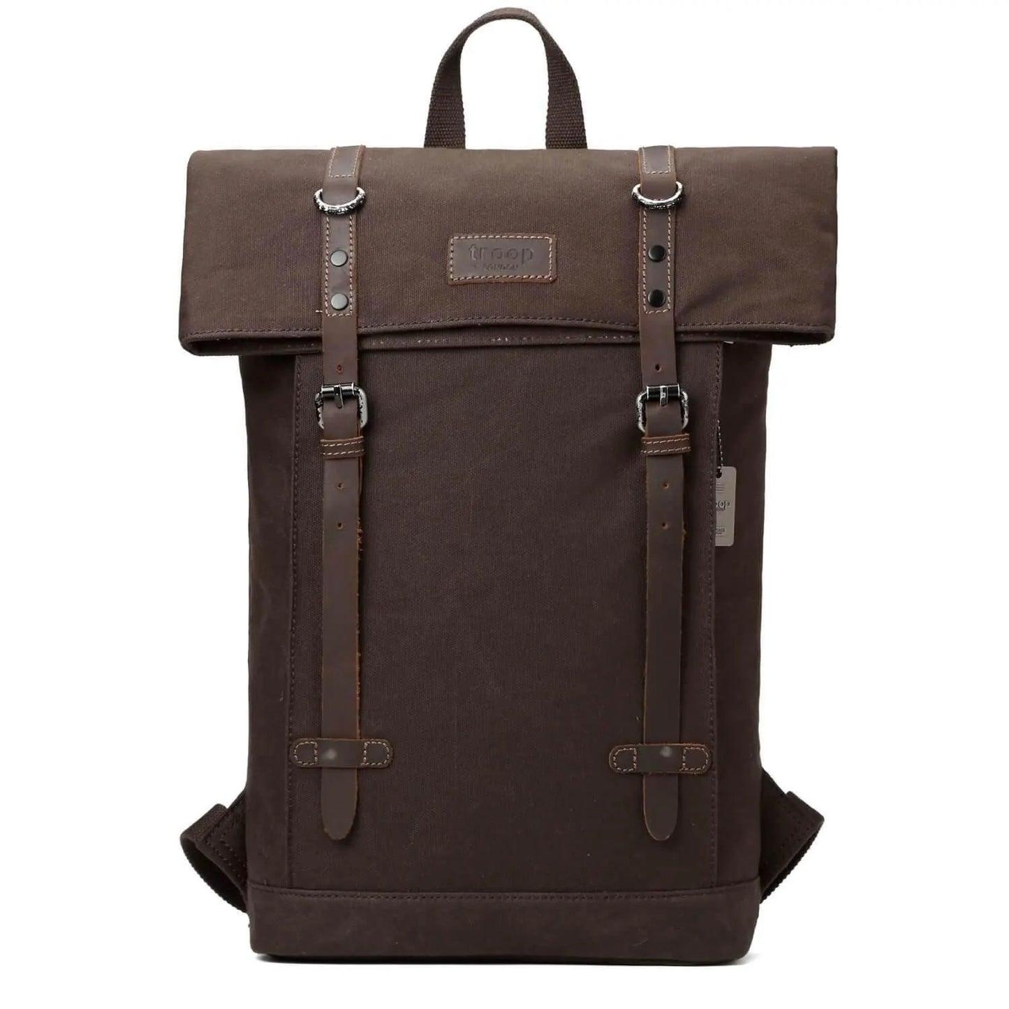 Heritage Waxed Canvas Laptop Backpack | TRP0425 by Troop London