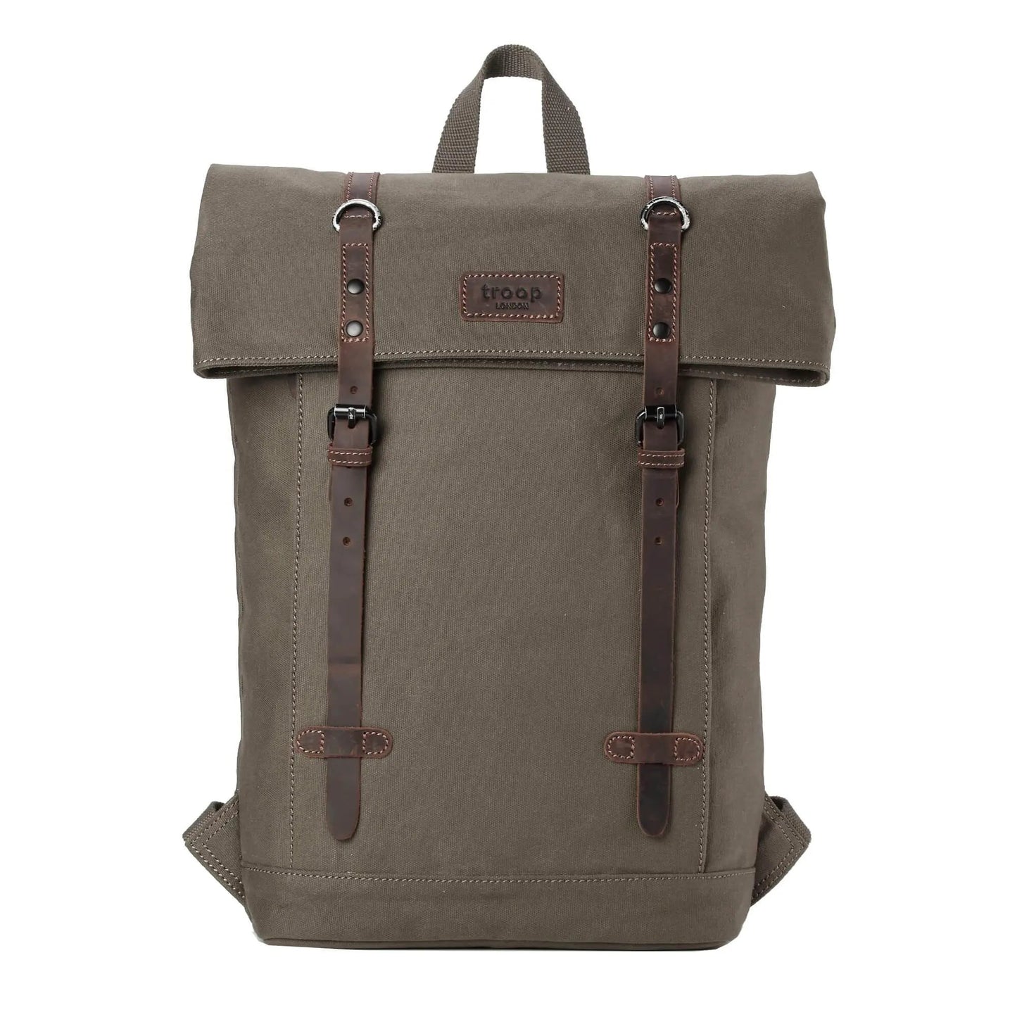 Heritage Waxed Canvas Laptop Backpack | TRP0425 by Troop London