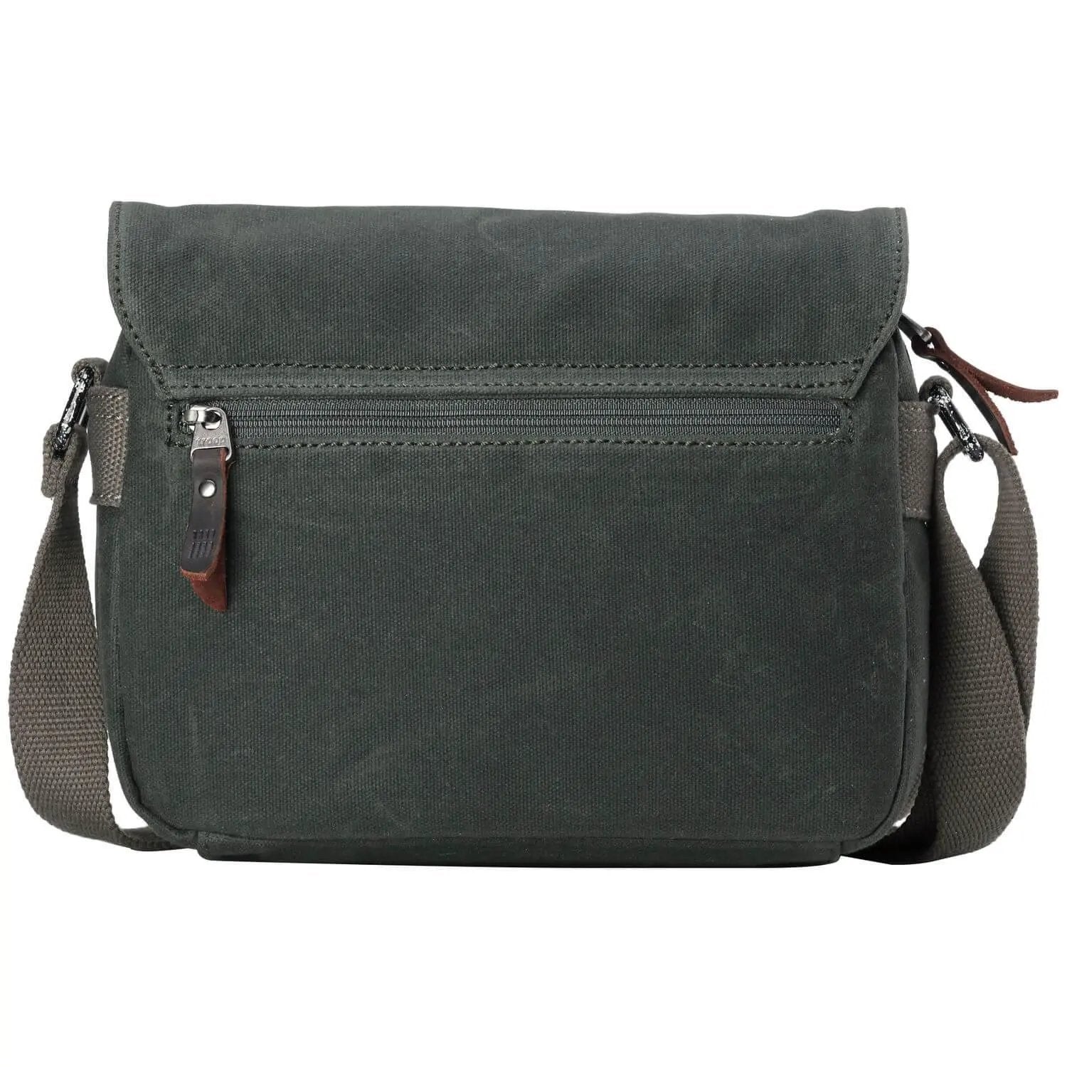 Heritage Waxed Canvas Across Body Bag | TRP0440 by Troop London