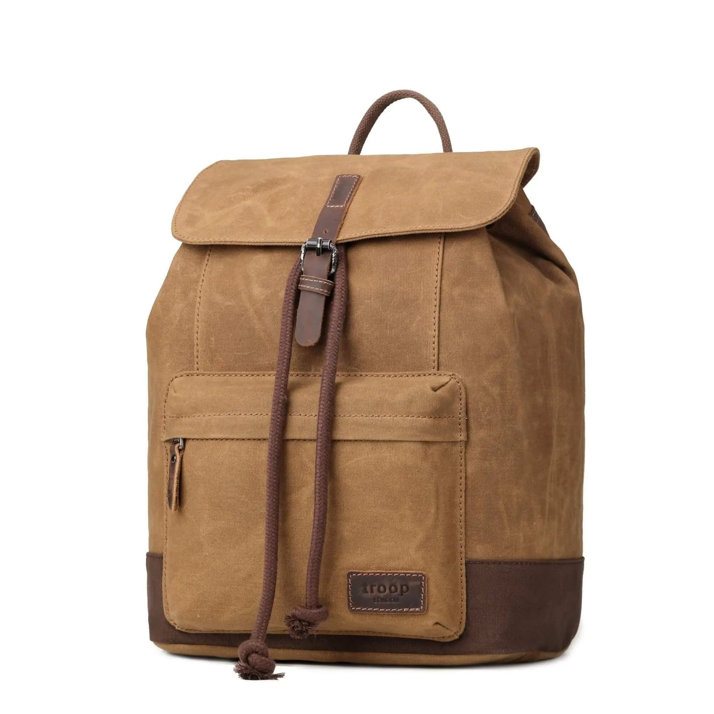 Heritage Waxed Canvas Laptop Backpack | TRP0442 by Troop London