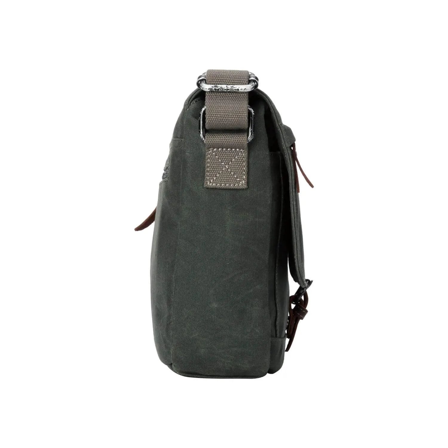 Heritage Waxed Canvas Messenger Bag | TRP0443 by Troop London