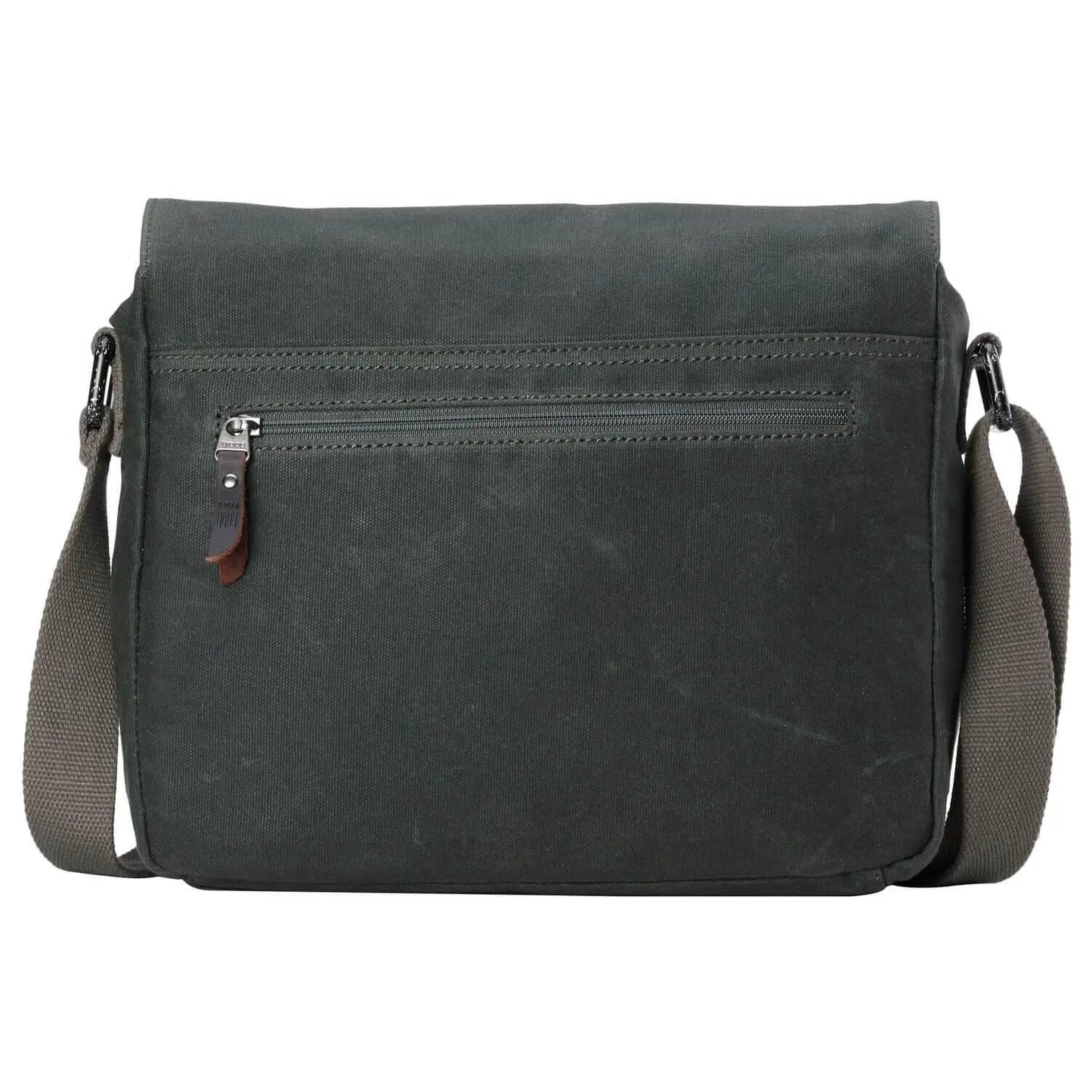 Heritage Waxed Canvas Messenger Bag | TRP0443 by Troop London