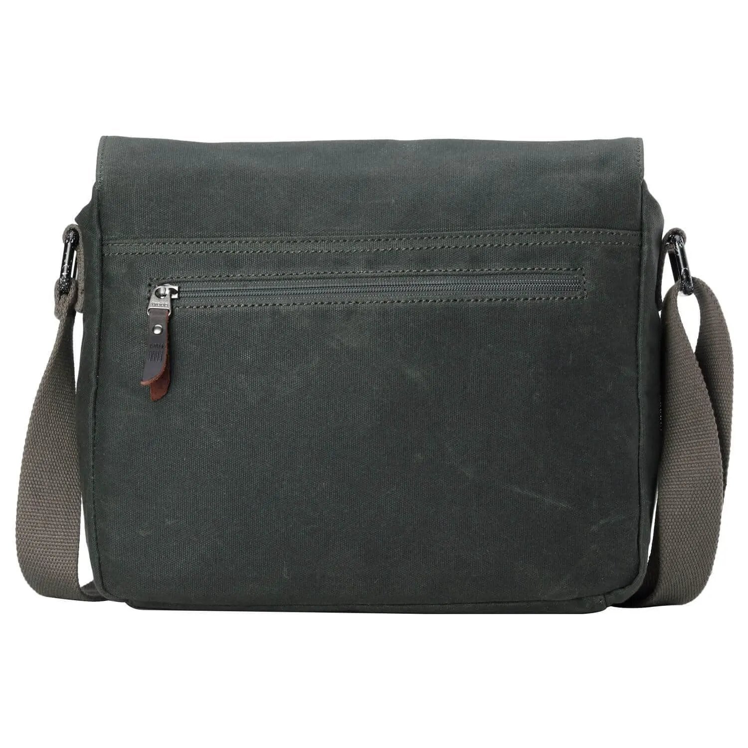 Heritage Waxed Canvas Messenger Bag | TRP0443 by Troop London