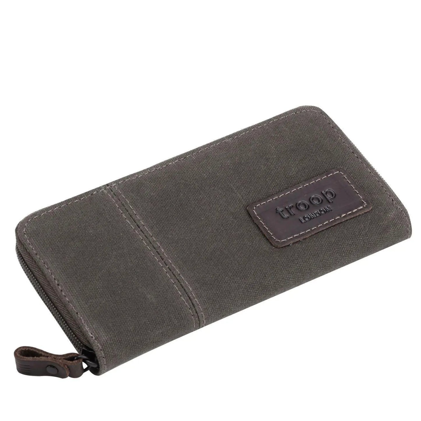Canvas Zip Around Wallet Purse | TRP0501 by Troop London