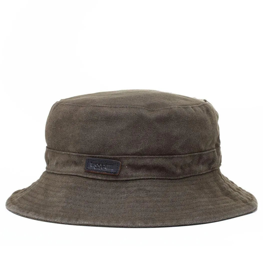 Waxed Canvas Fisherman Hat | TRP0502 by Troop London