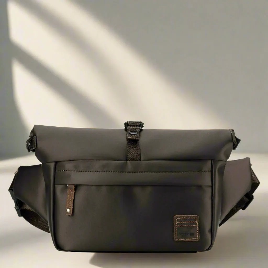 Heritage Nylon Oversized Waist Pack | TRP0522 by Troop London