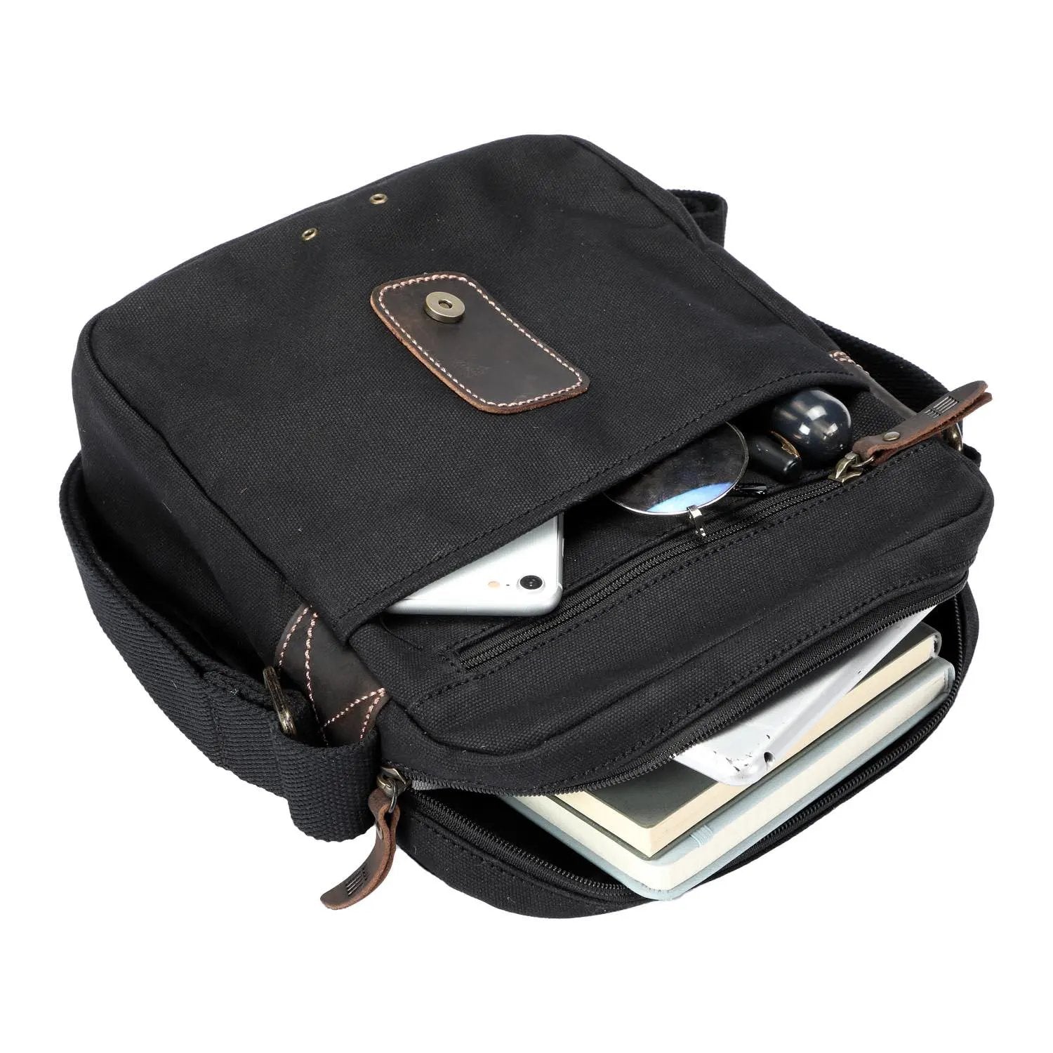 Heritage Canvas Across Body Bag | TRP0543 by Troop London