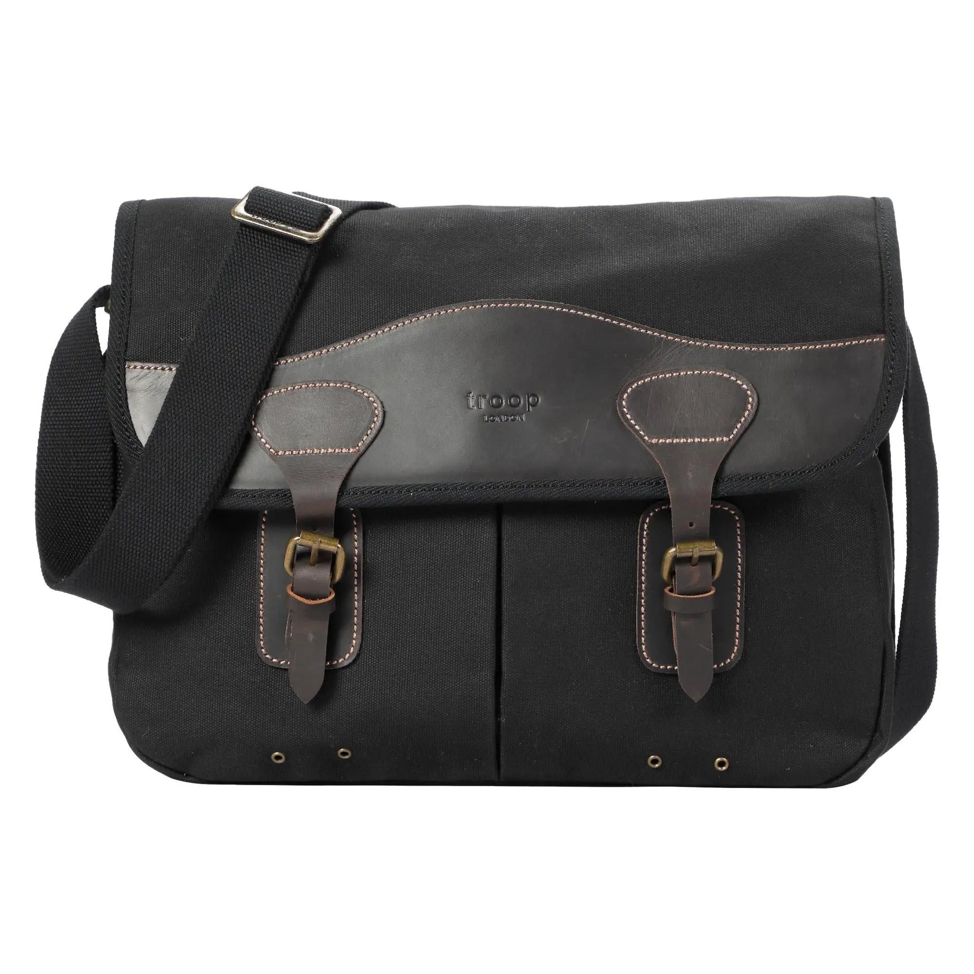 Heritage Canvas Messenger Bag 13 Inch | TRP0544 by Troop London