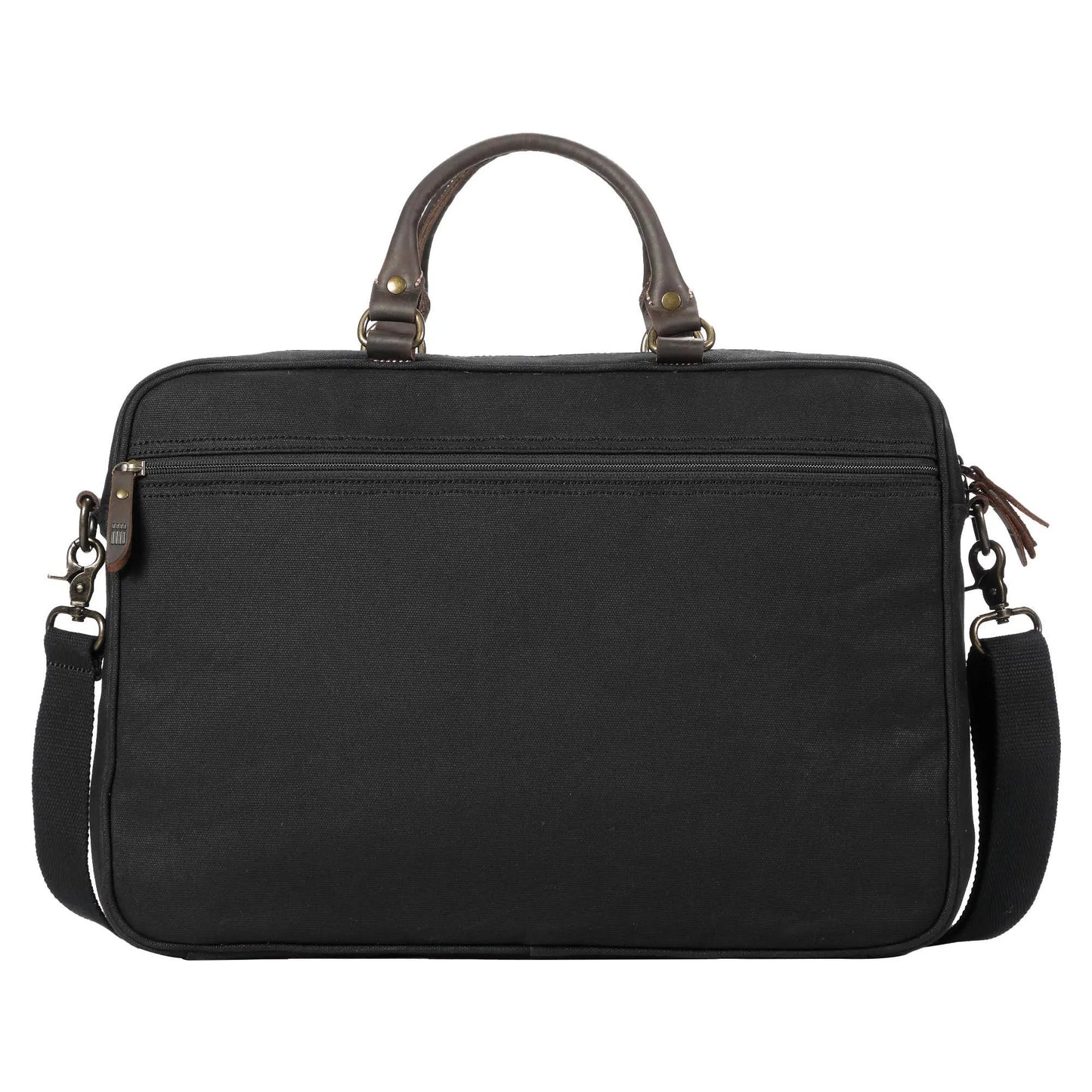 Heritage Canvas Laptop Briefcase 15 Inch | TRP0545 by Troop London