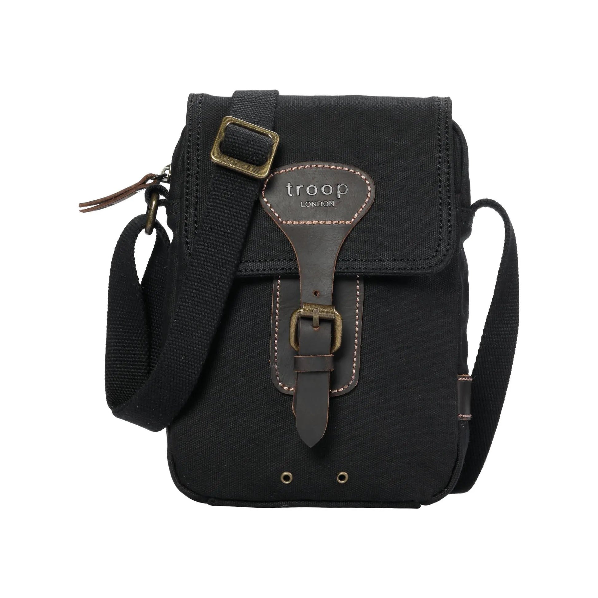 Heritage Canvas Mini Across Body Bag | TRP0547 by Troop London