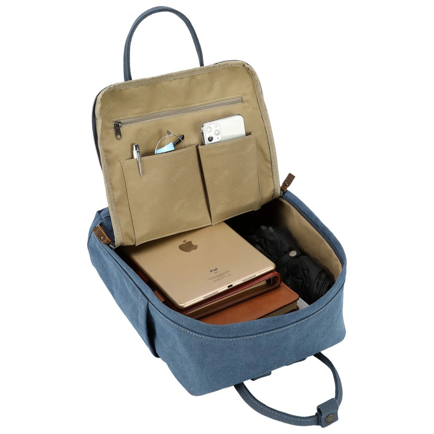 Classic Canvas Daypack | TRP0549 by Troop London