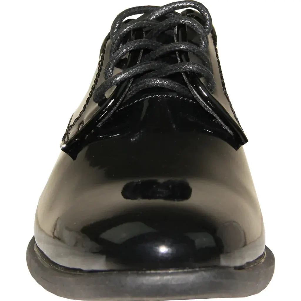 VANGELO Boy TUX-12KID Dress Shoe Formal Tuxedo for Prom & Wedding Black Patent by Tux-USA