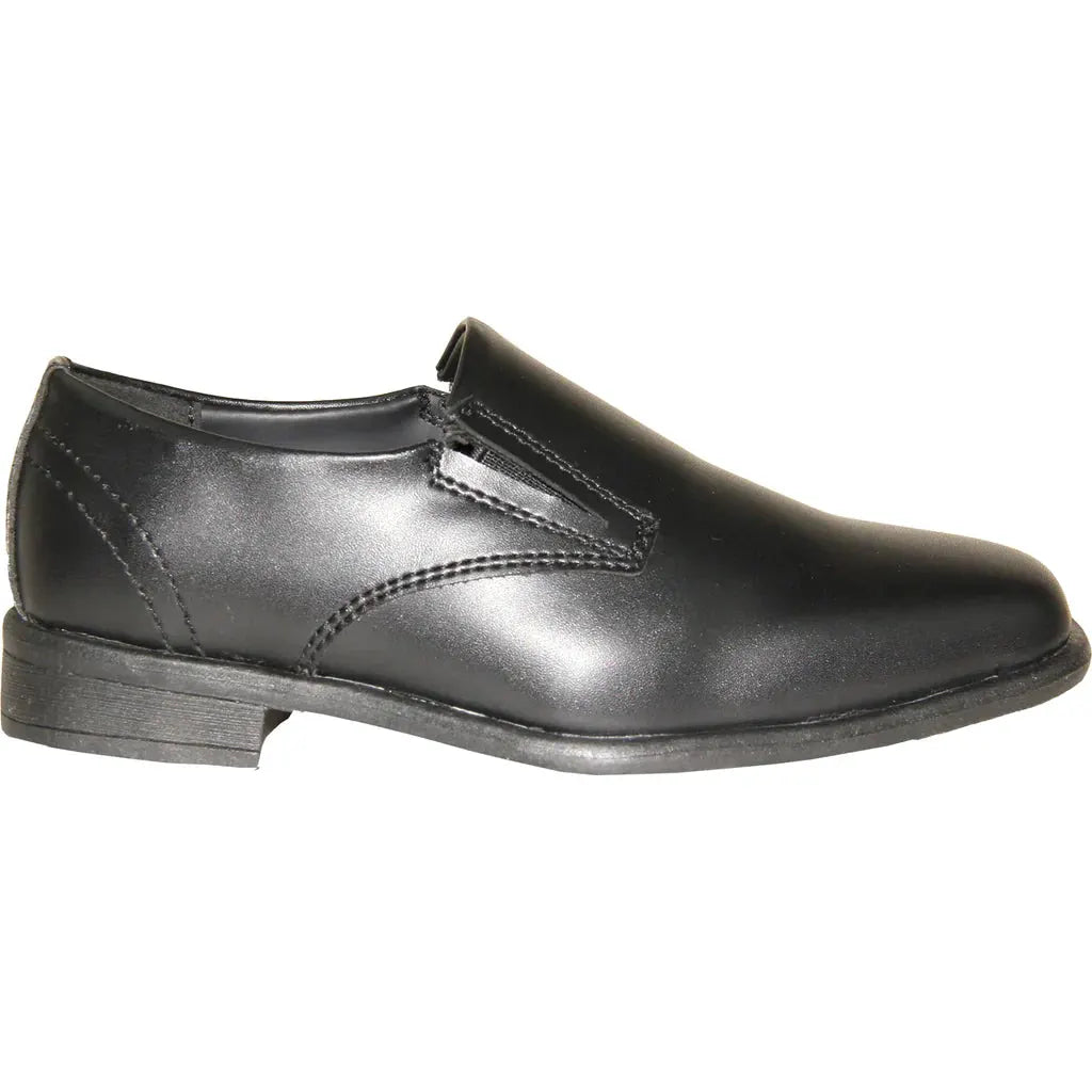 VANGELO Boy TUX-4KID Dress Shoe Formal Tuxedo for Prom, Wedding and School Uniform Black by Tux-USA