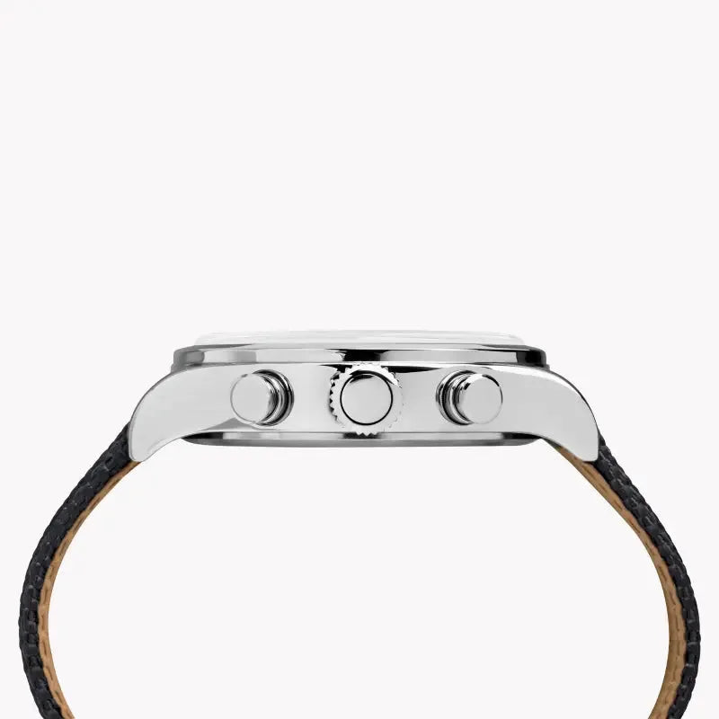 Timex Men's Black Fabric Watch, Silver Case | Tw2r38200 by TIMEX
