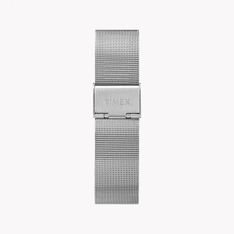 Timex Men's Silver Stainless Steel Watch, Black Dial | Tw2r71500 by TIMEX